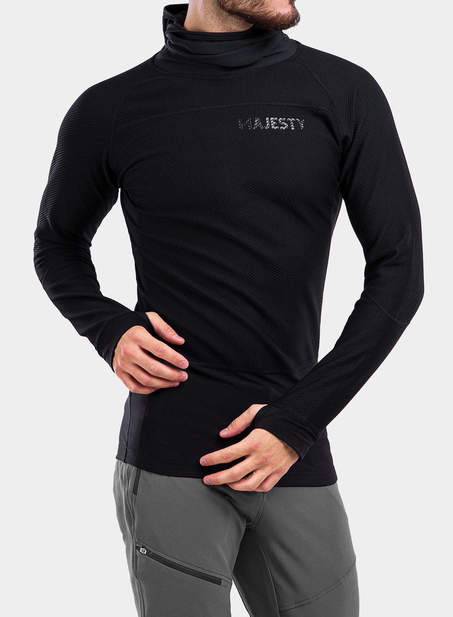 Termo flis jopa Majesty Heatshield - black