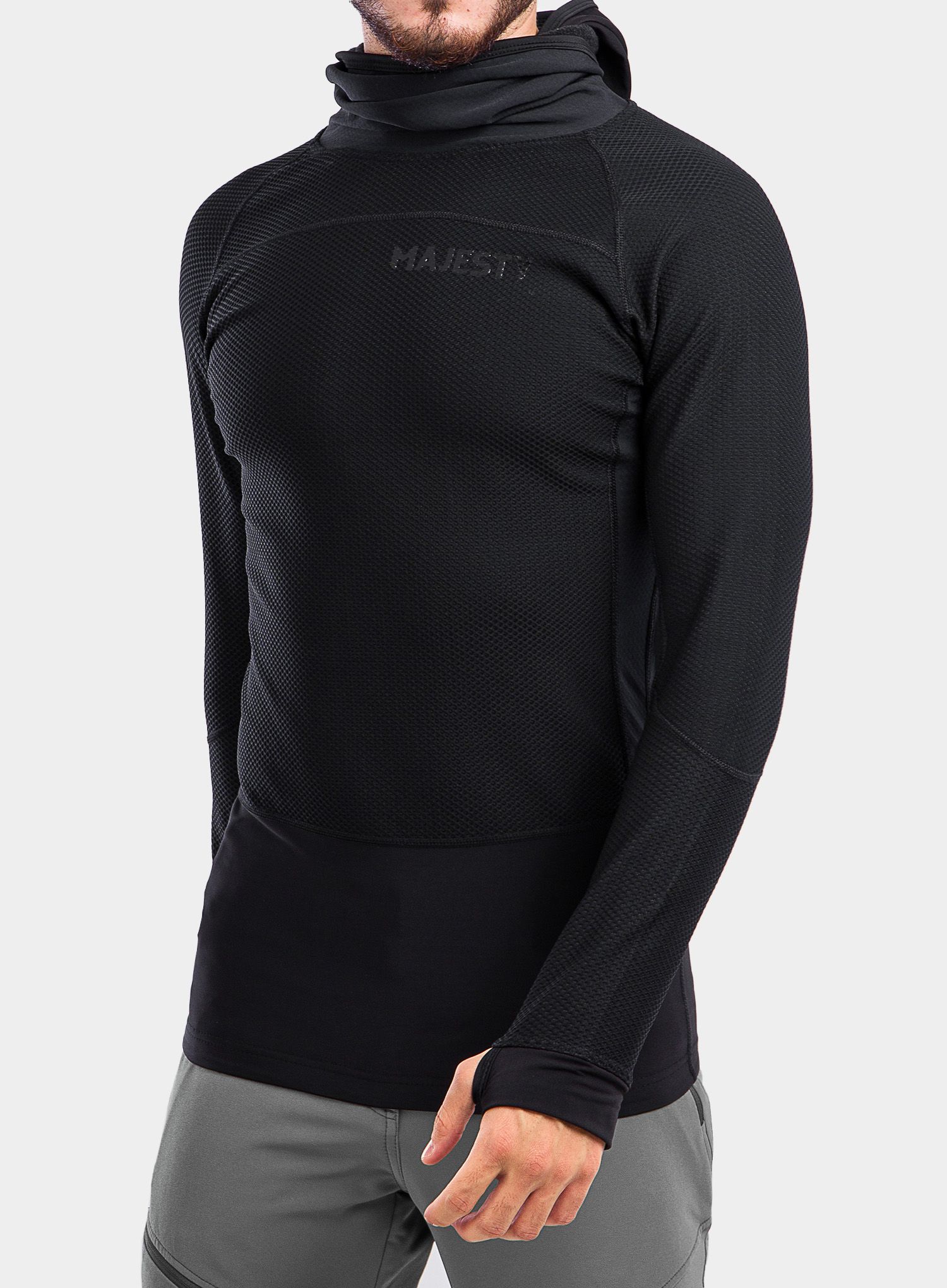 Termo flis jopa Majesty Heatshield - black