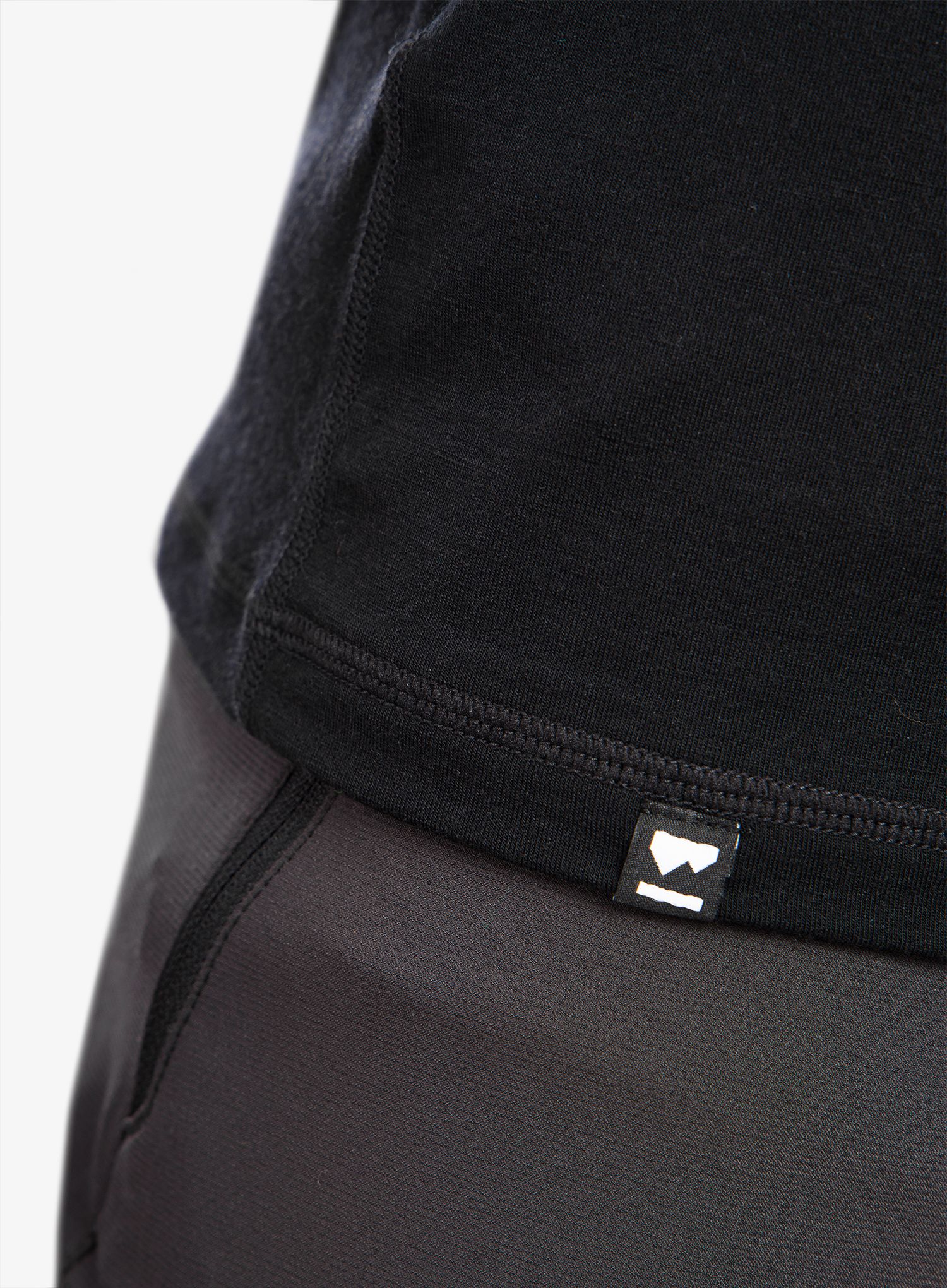 Termo flis jopa Mons Royale Cascade Merino Flex 200 LS - black
