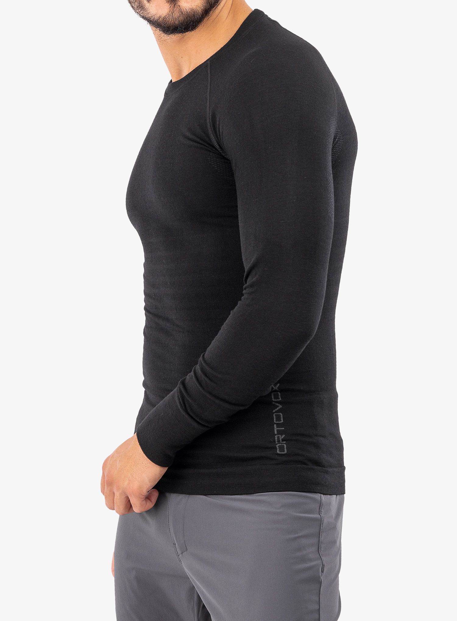 Termo flis jopa Ortovox 230 Competition Long Sleeve - black raven