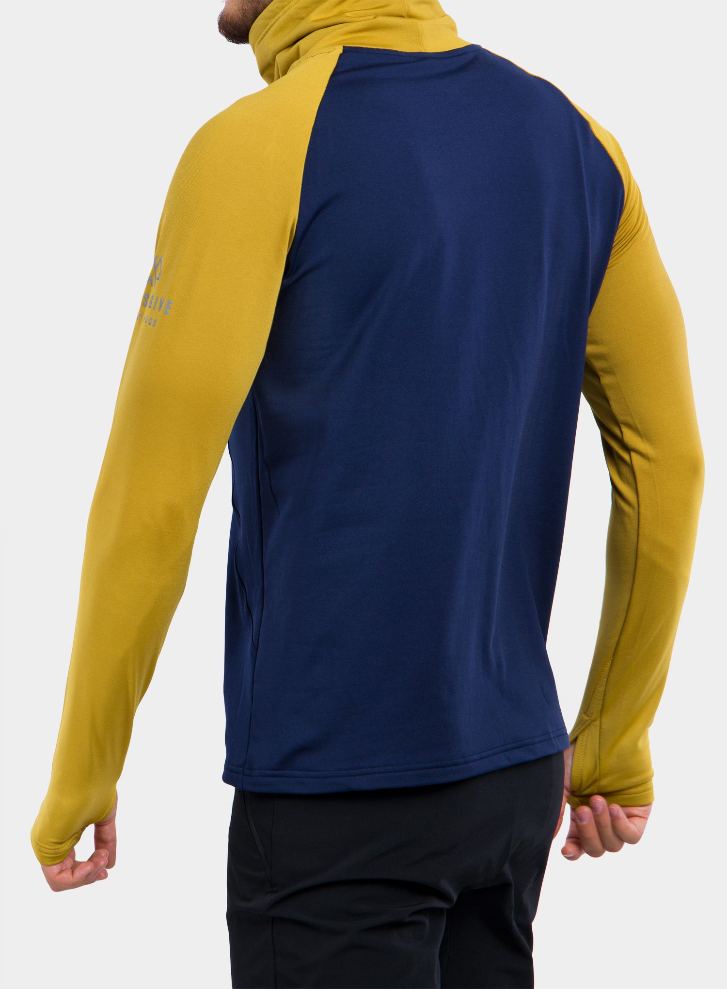 Jopica Sensor Thermo Sweatshirt - deep blue/mustard