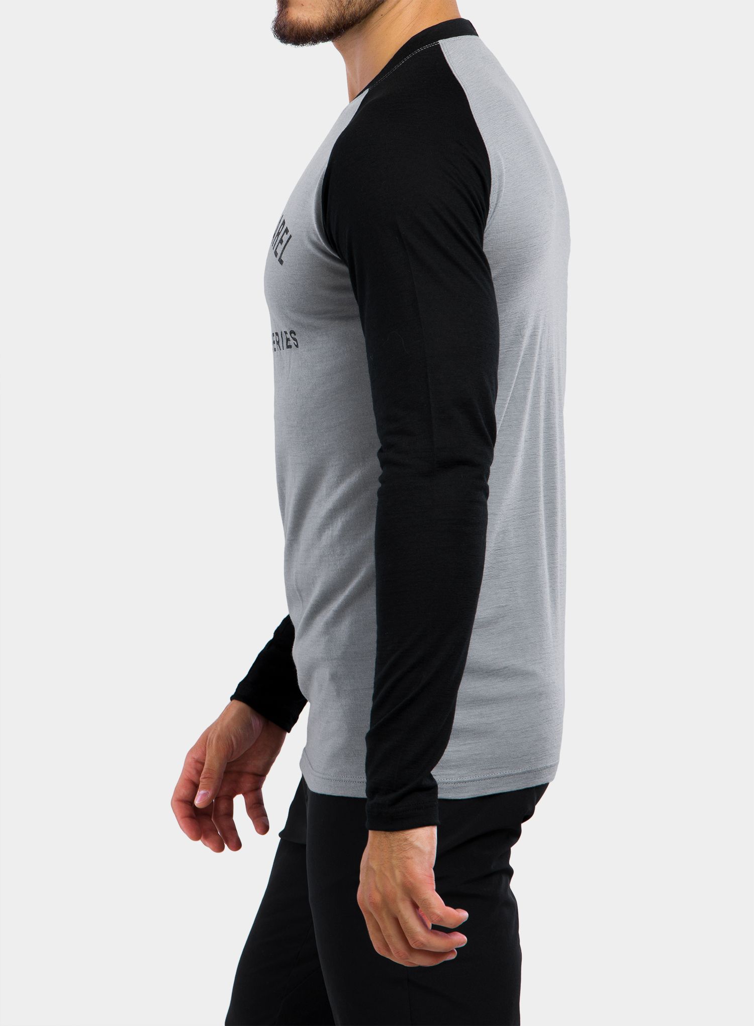 Termo flis jopa Sensor Merino Active PT Tee L/S - grey adventure