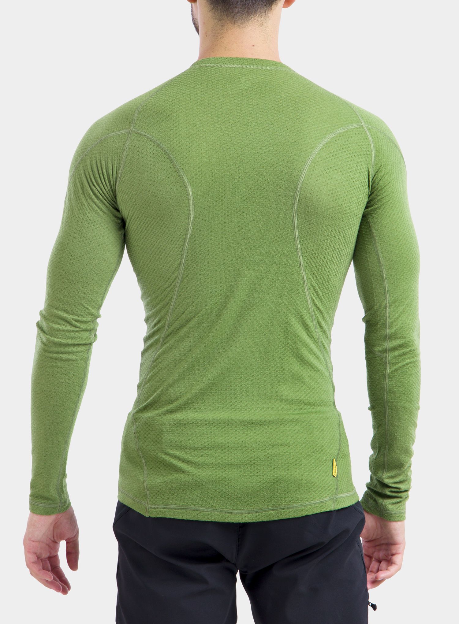 Termo flis jopa Sensor Merino DF Tee L/S - safari
