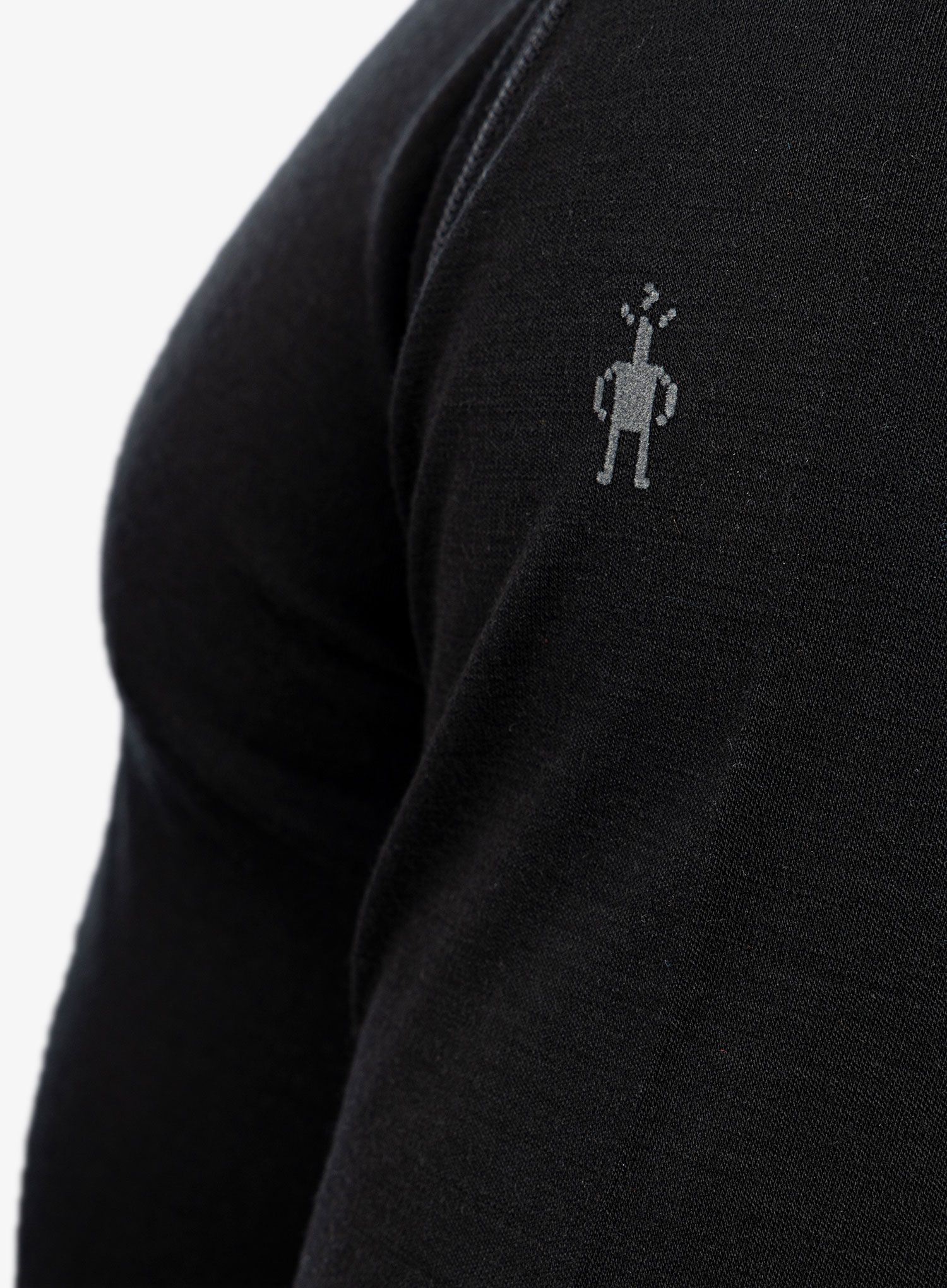 Moška jopica SmartWool Merino 250 Baselayer 1/4 Zip - black