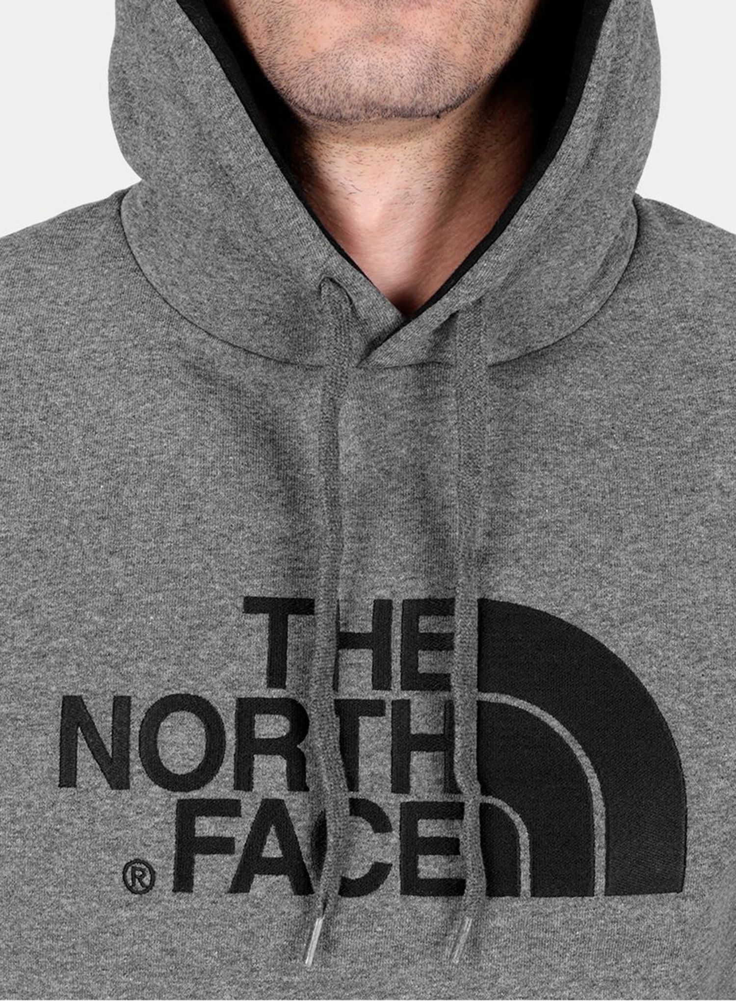 Jopica s kapuco The North Face Drew Peak Pullover Hoodie - grey hthr/tnf black