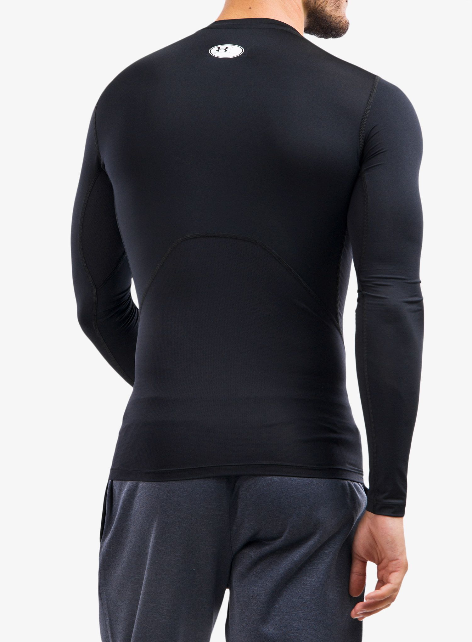 Jopica Under Armour HG Armour Comp LS - black/white