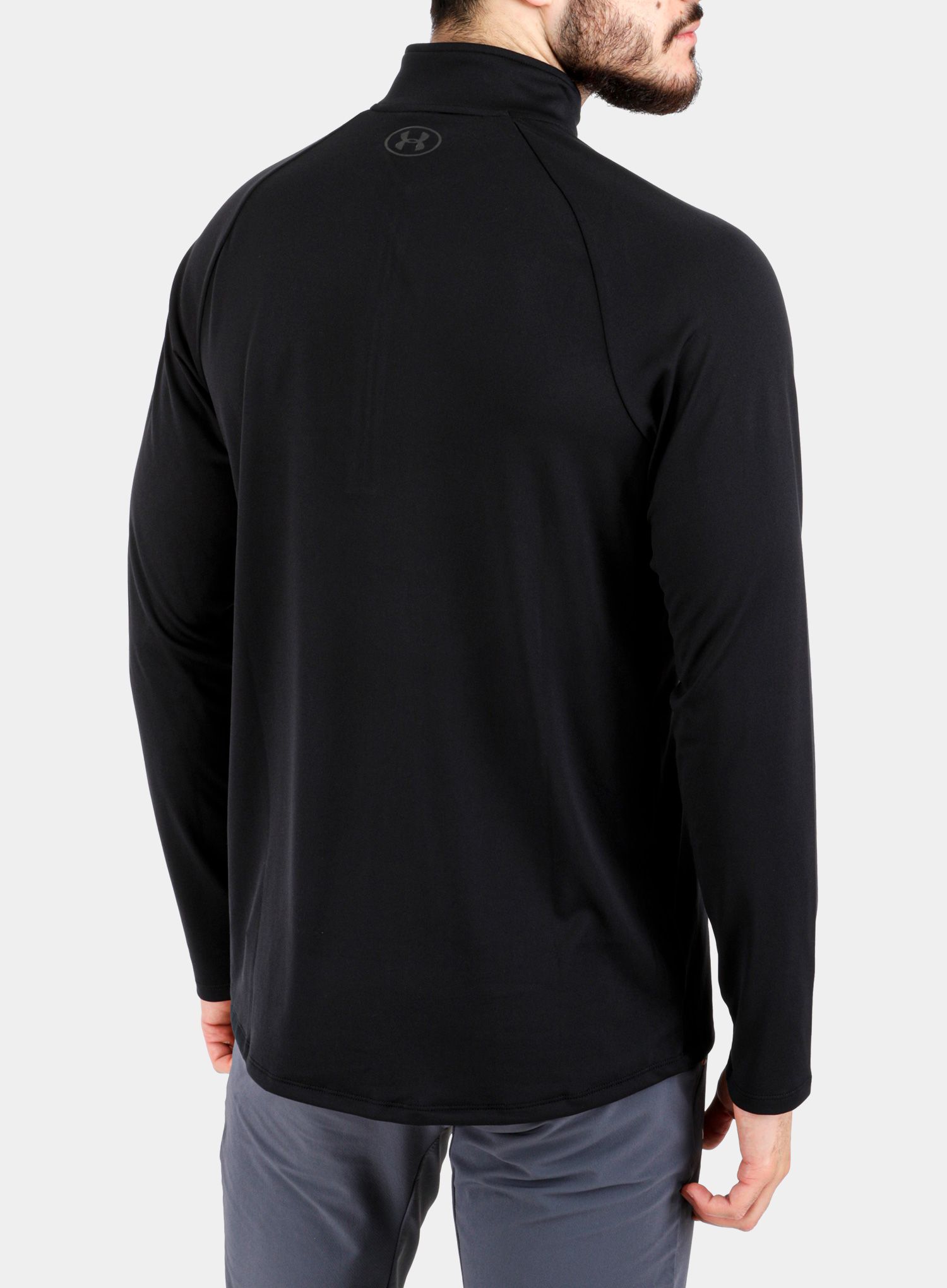 Jopica Under Armour Tech 1/2 Zip Long Sleeve - black/charcoal