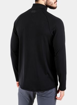 Jopica Under Armour Tech 1/2 Zip Long Sleeve - black/charcoal