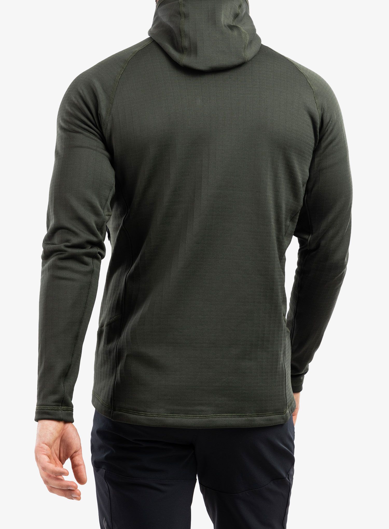 Jopica s kapuco Black Diamond Factor Hoody - cypress