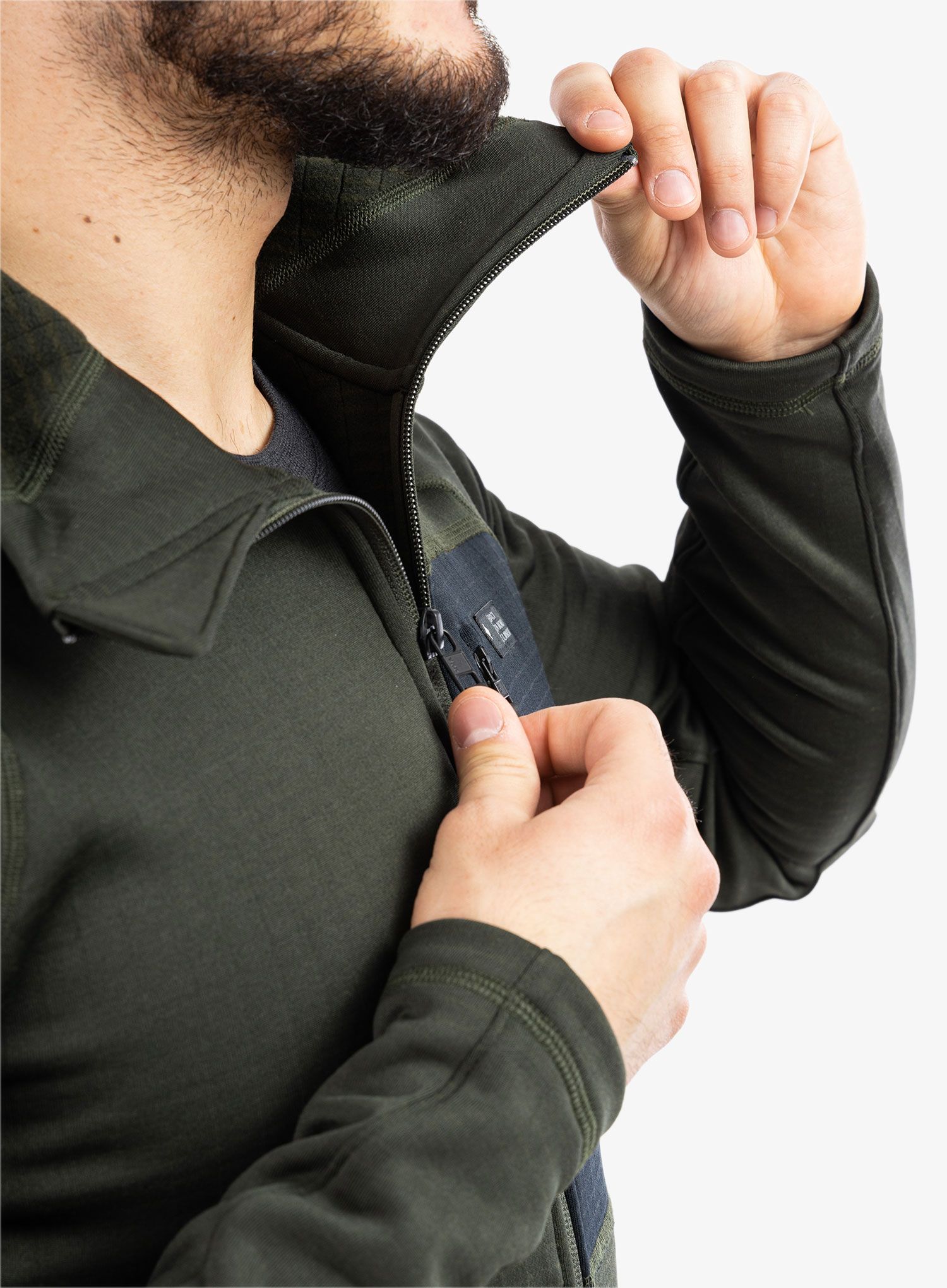Jopica s kapuco Black Diamond Factor Hoody - cypress
