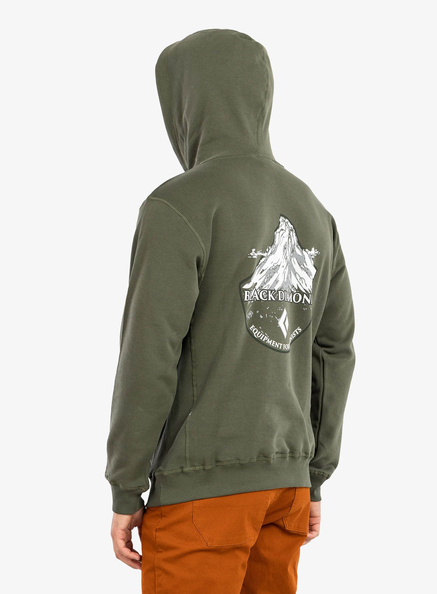 Jopica s kapuco Black Diamond Mountain Badge Hoody - tundra