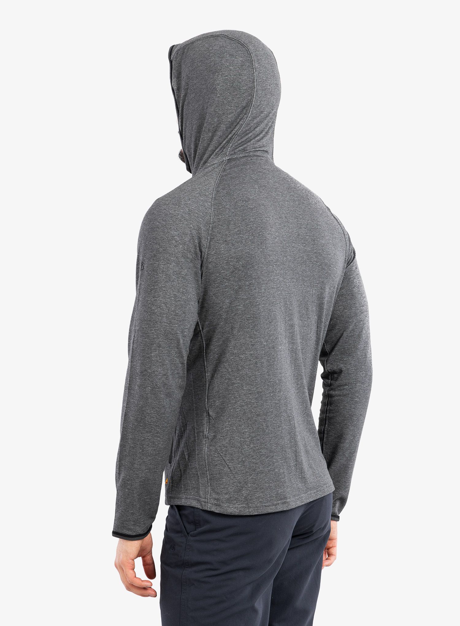 Jopica s kapuco Craghoppers NosiLife Nepos Hooded Jacket - black pepper marl