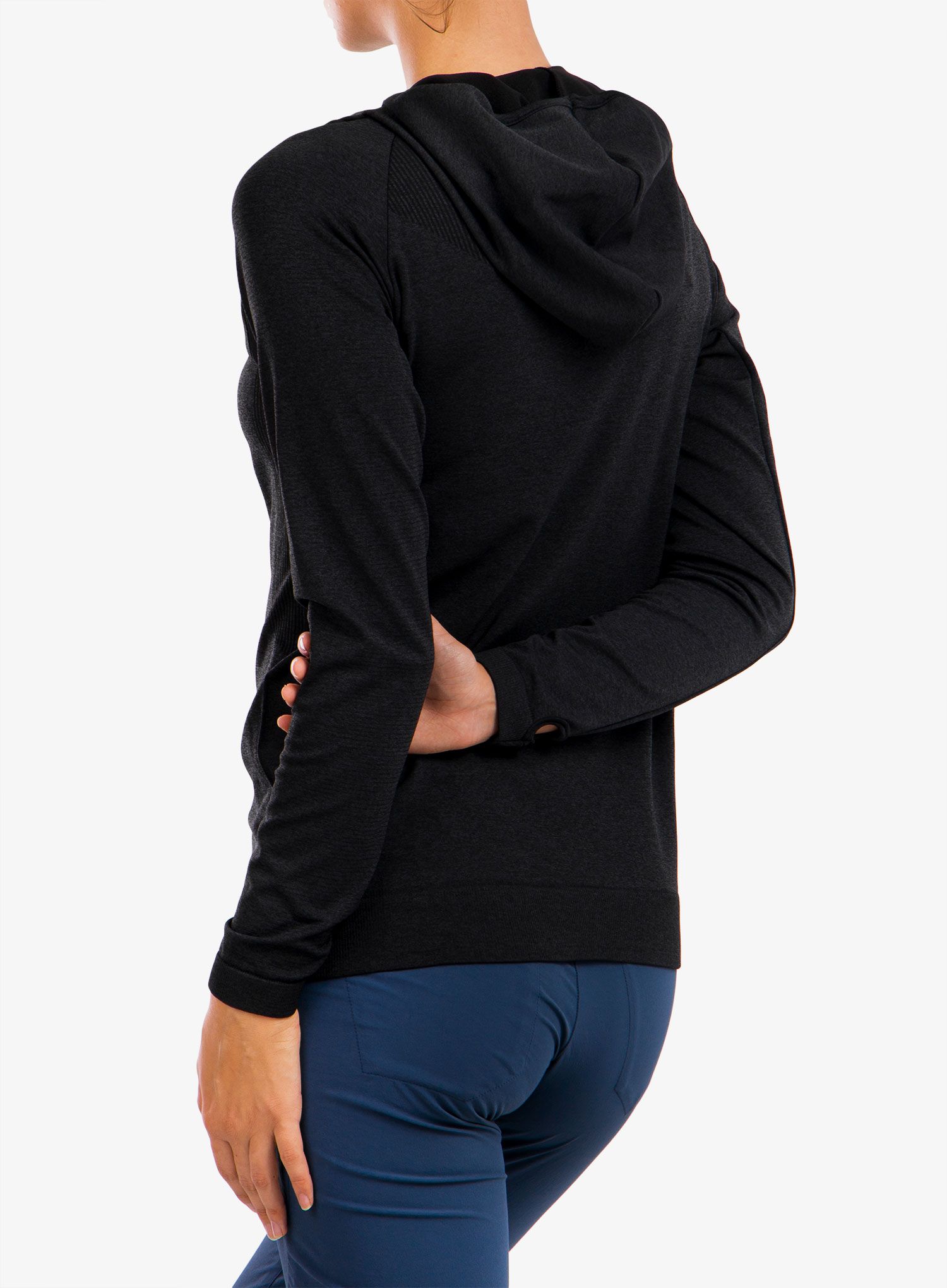 Ženska jopa s kapuco Black Diamond Crux Hoody - carbon