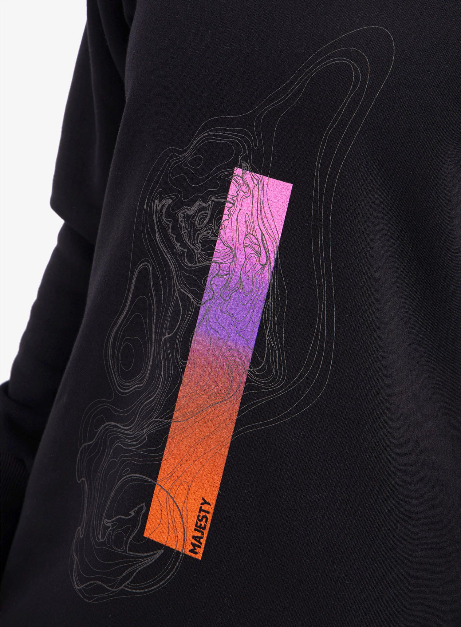 Ženska jopa s kapuco Majesty Vadera Hoodie - black