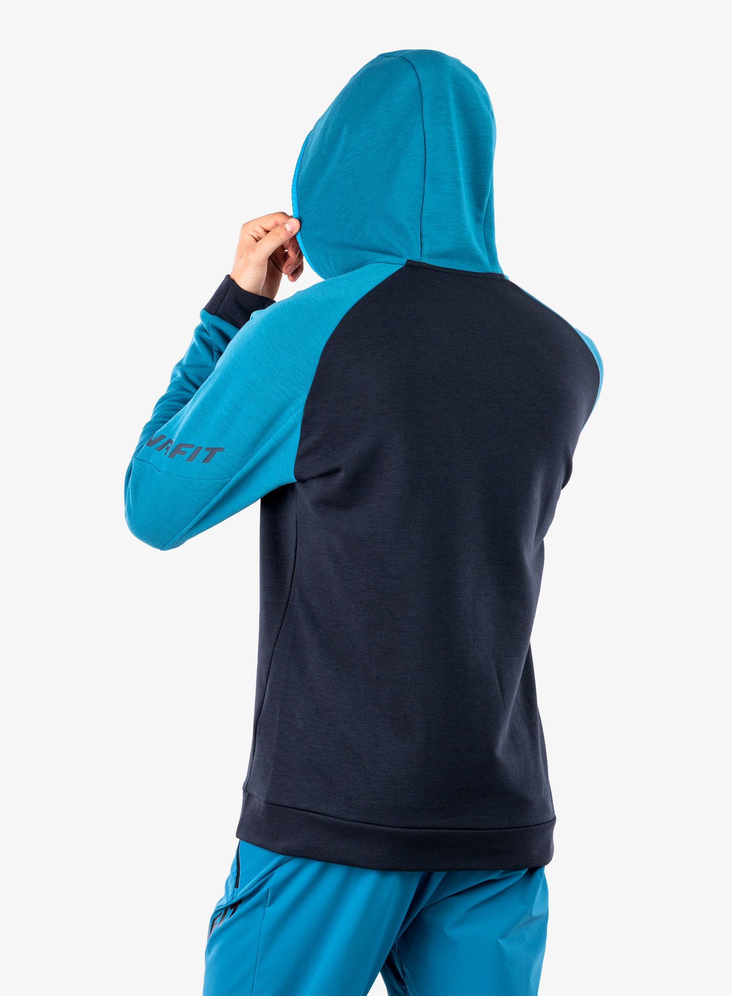 Jopica s kapuco Dynafit 24/7 Polartec Hoody - reef melange