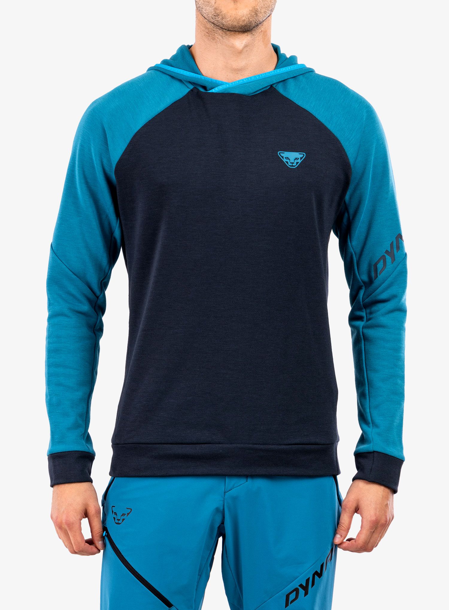 Jopica s kapuco Dynafit 24/7 Polartec Hoody - reef melange