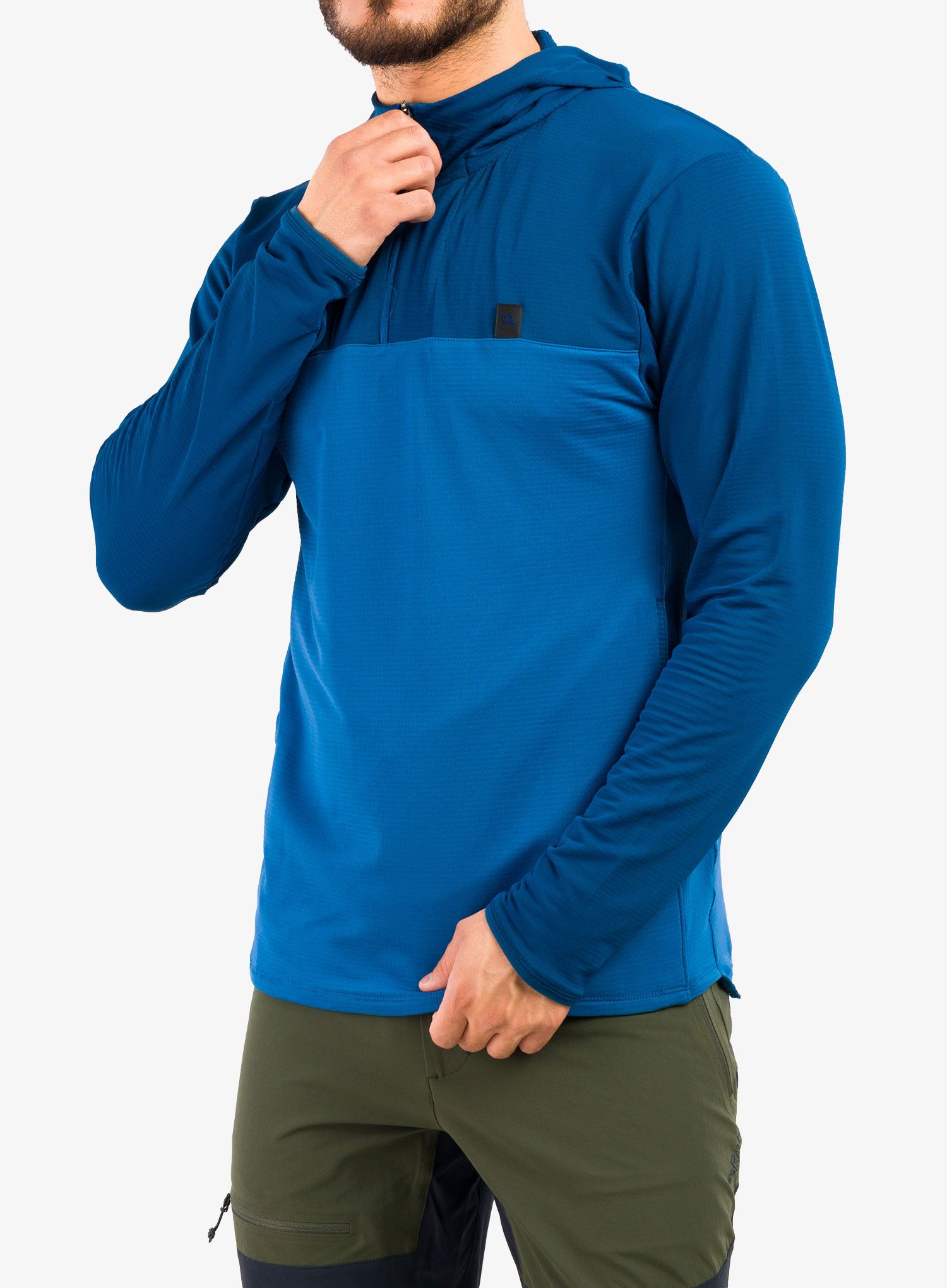 Jopica s kapuco Rab Dihedral Hoody - ink/denim