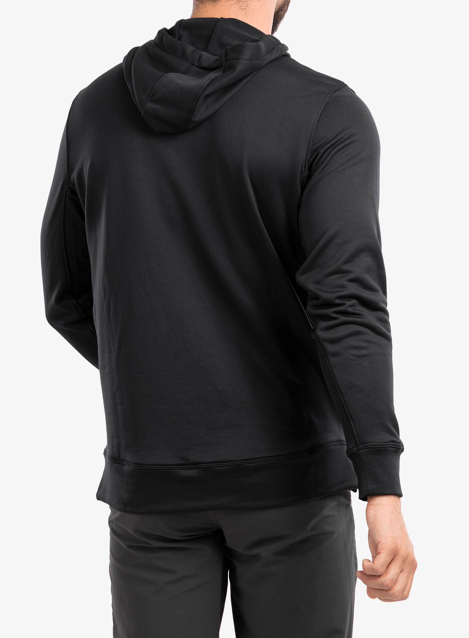 Jopica s kapuco Under Armour Armour Terry Hoodie - black/white