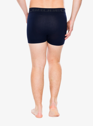 Boksarice Brubeck Classic Comfort Cotton - navy blue