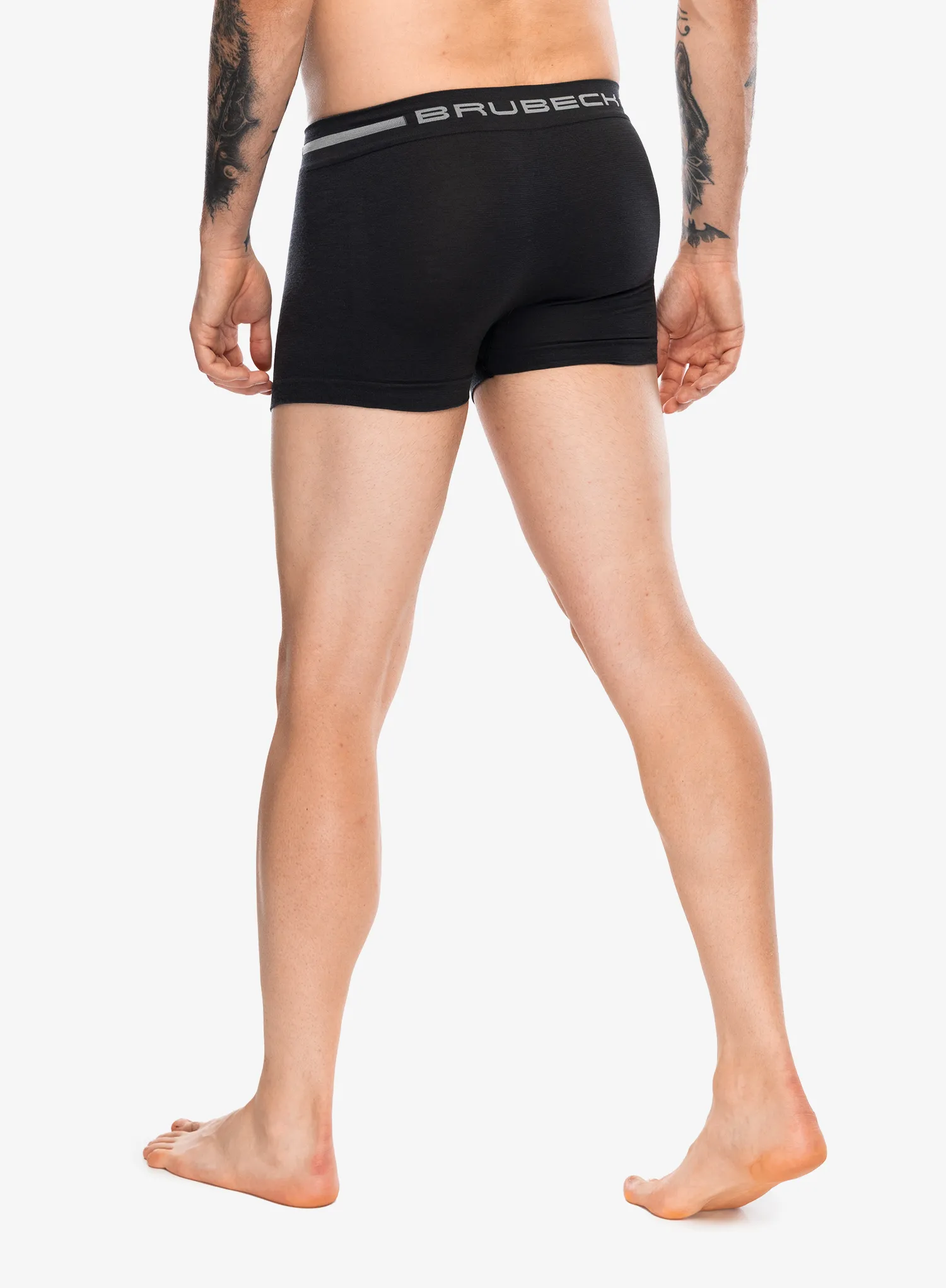 Boksarice Brubeck Comfort Wool Boxer Shorts - graphite