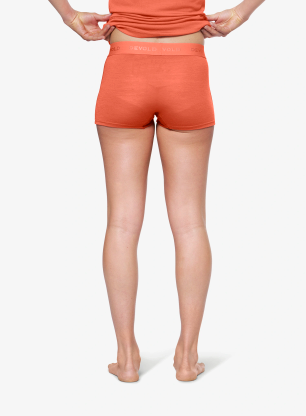 Ženske boksarice Devold Breeze Merino 150 Hipster - coral