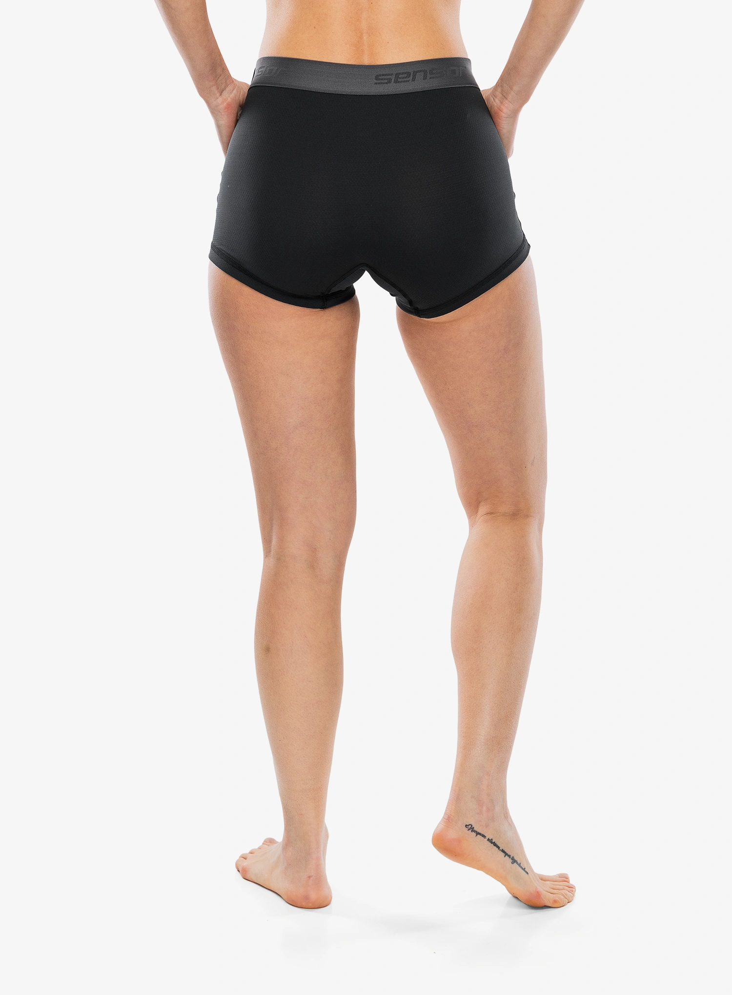 Ženske boksarice Sensor Coolmax Tech Panties - black/black