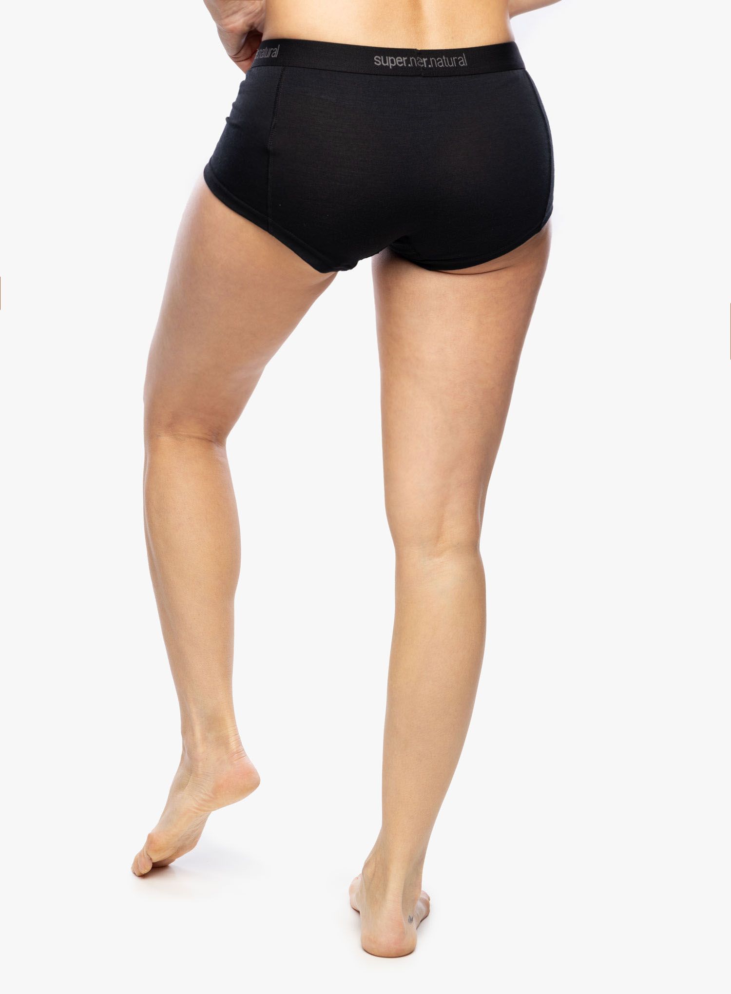 Ženske boksarice Super.natural Tundra175 Boyfriend Hipster - jet black