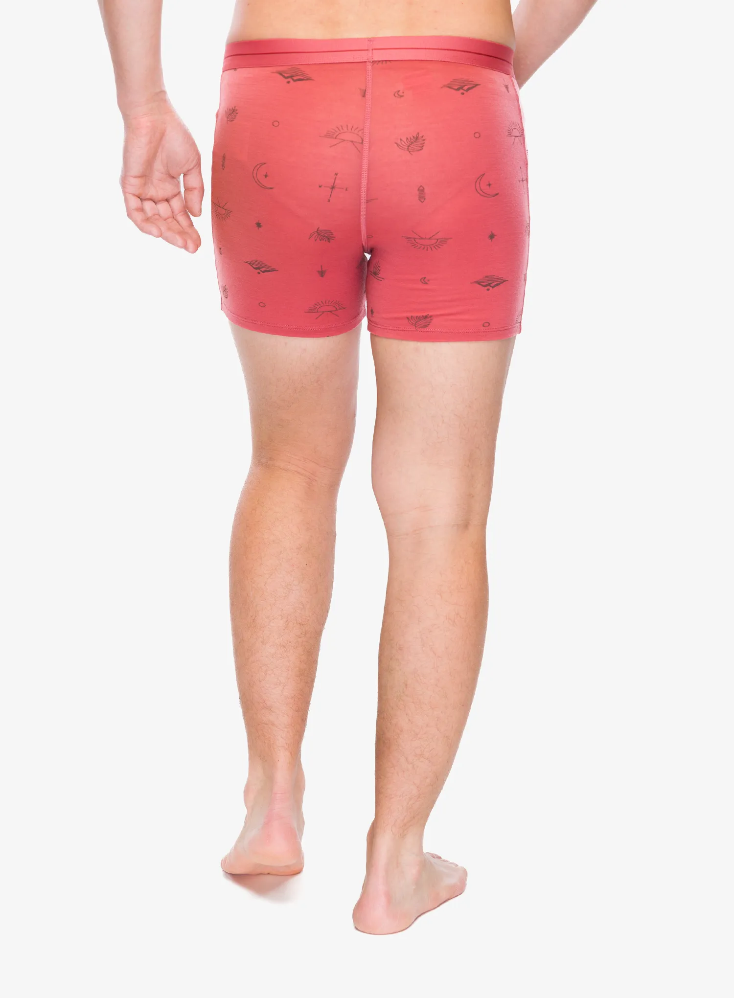 Boksarice Icebreaker Merino 150 Anatomica Boxers Explore More - plume/aop