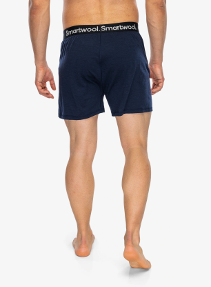 Moške boksarice Smartwool Merino Boxer Boxed - deep navy