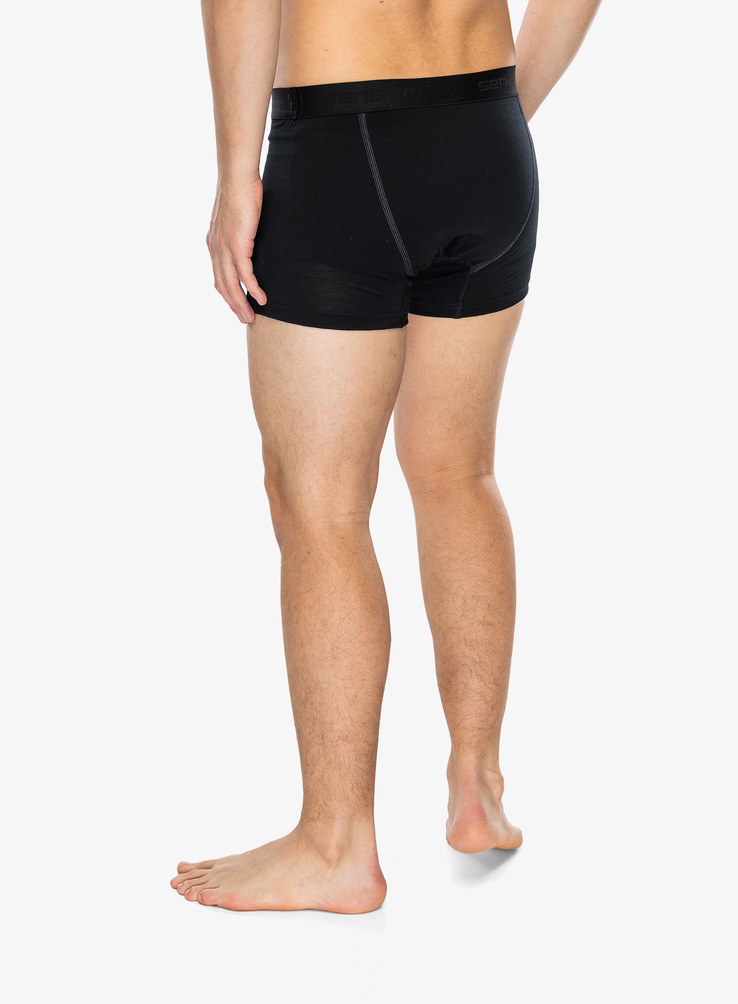 Boksarice Sensor Merino Active Boxers - black/black
