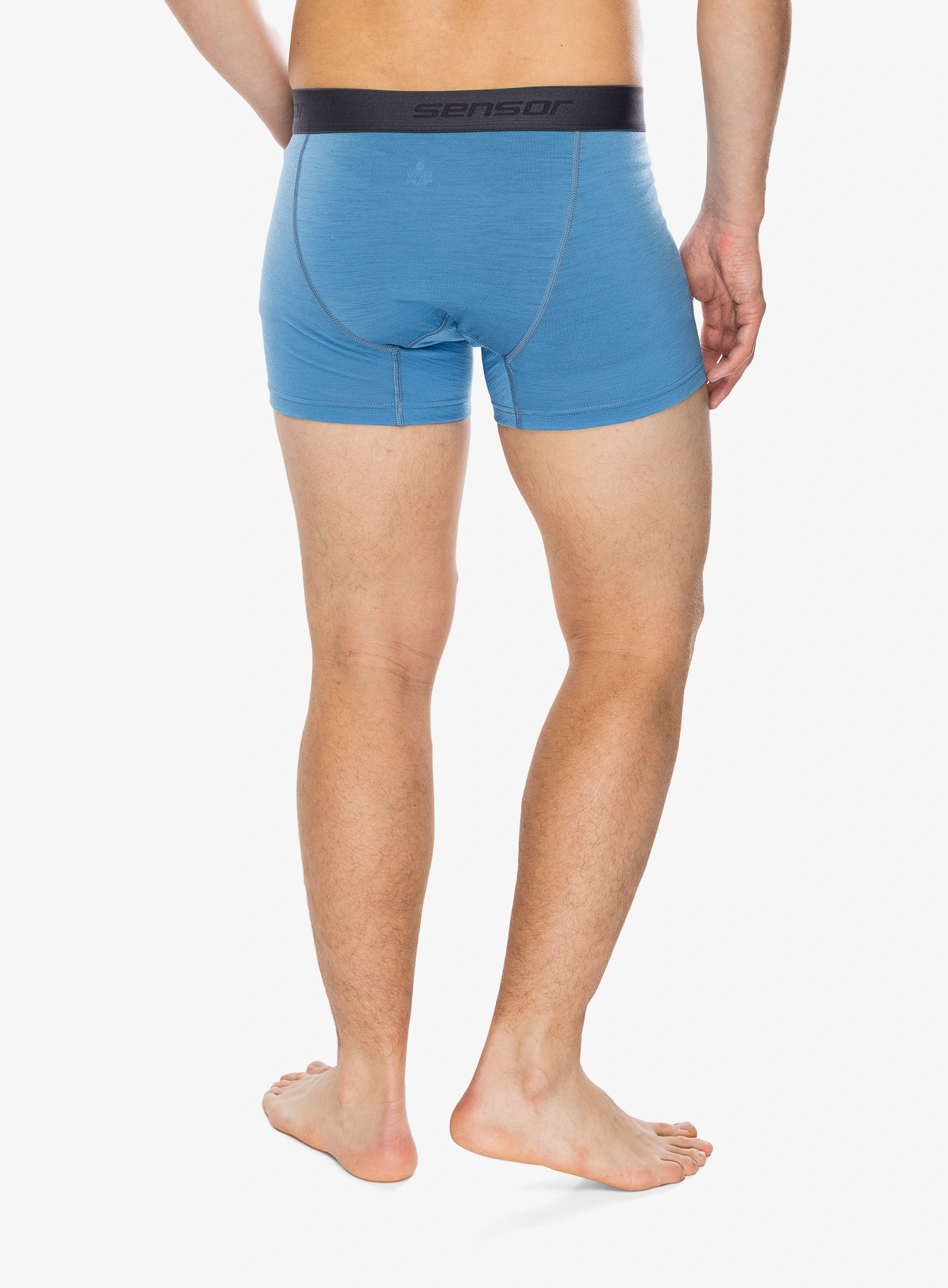 Boksarice Sensor Merino Active Boxers - blue/blue