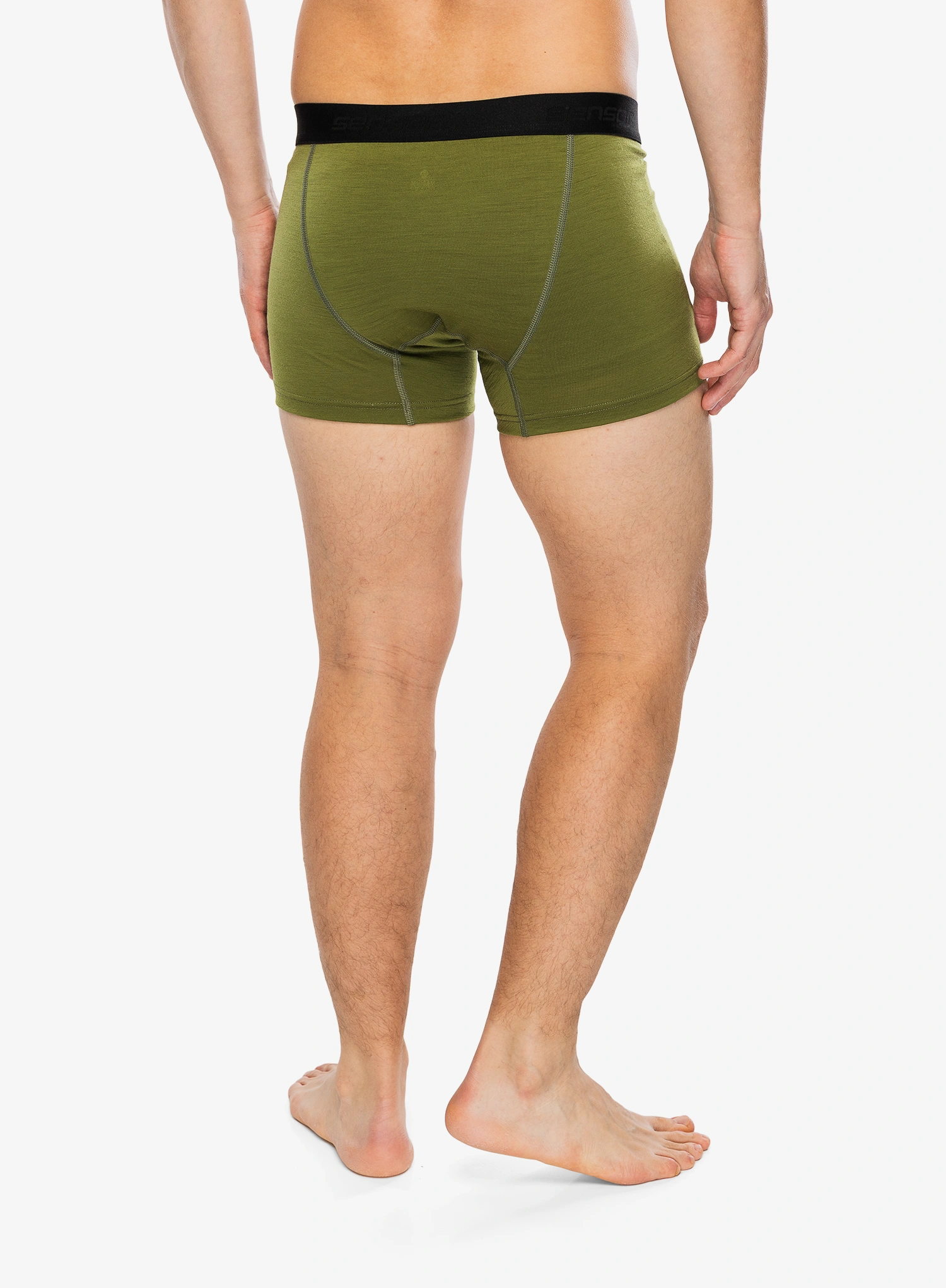 Boksarice Sensor Merino Active Boxers - safari green