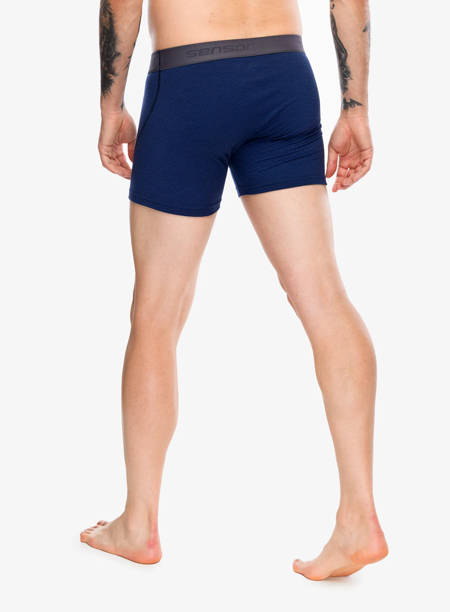 Boksarice Sensor Merino DF Boxers - deep blue