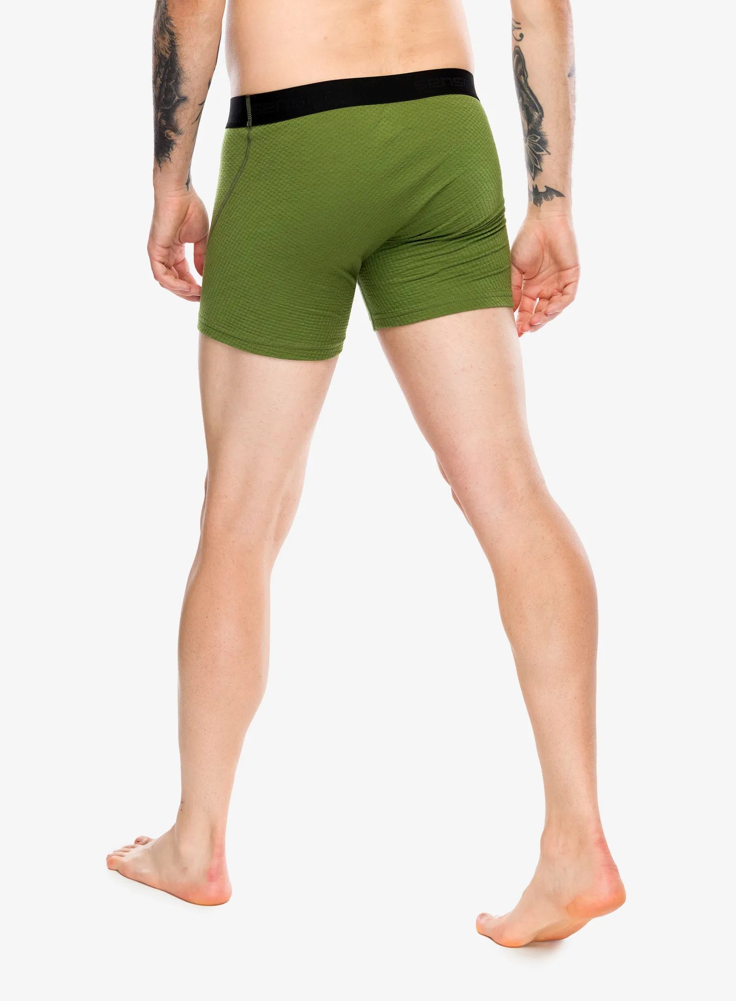 Boksarice Sensor Merino DF Boxers - safari
