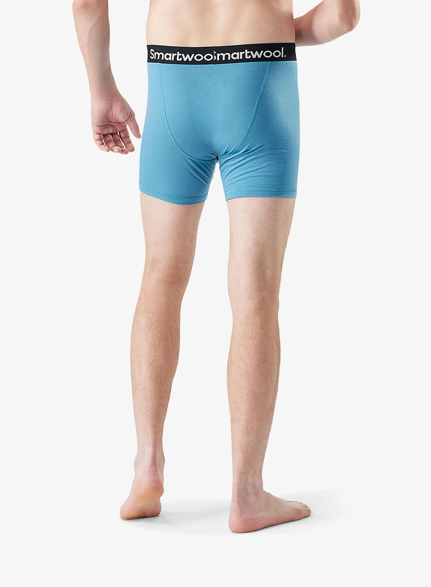 Boksarice Smartwool Merino Boxer Brief Boxed - mineral blue