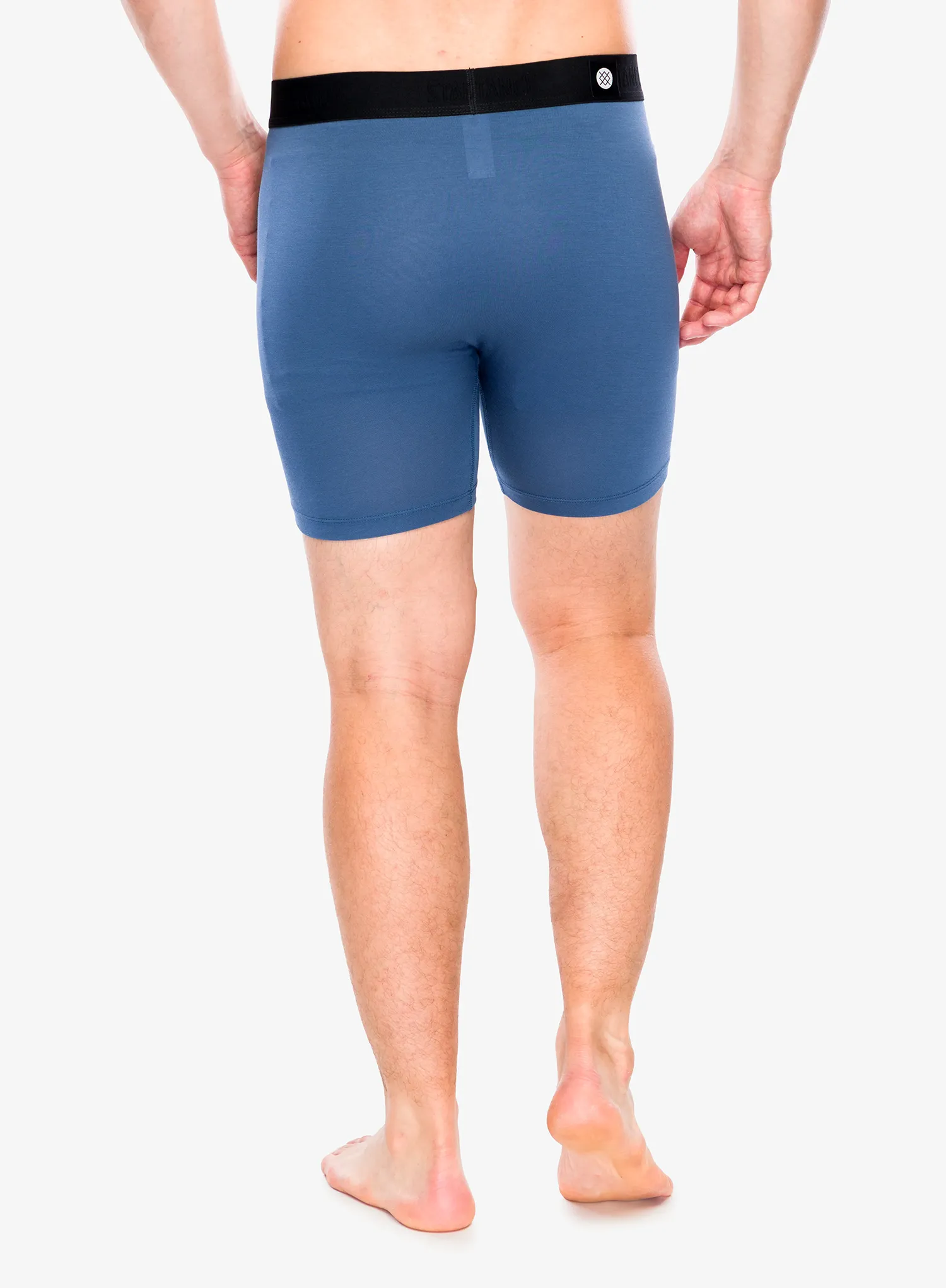 Boksarice Stance Sea Blue Stripe Wholester - seablue
