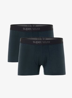 Boksarice Super.natural Tundra175 Boxer 2-Pack - blueberry/blueberry