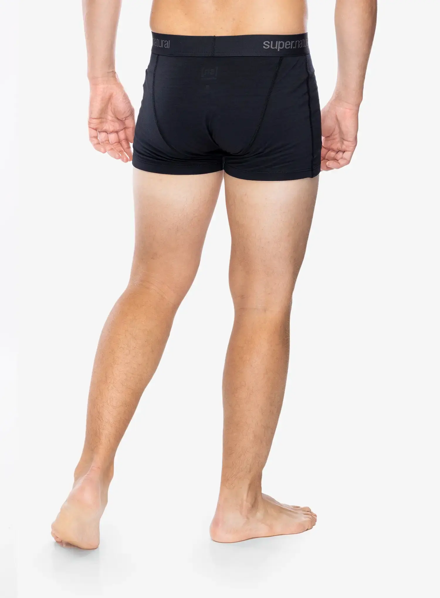 Boksarice Super.natural Tundra175 Boxer 2-Pack - jet black/jet black
