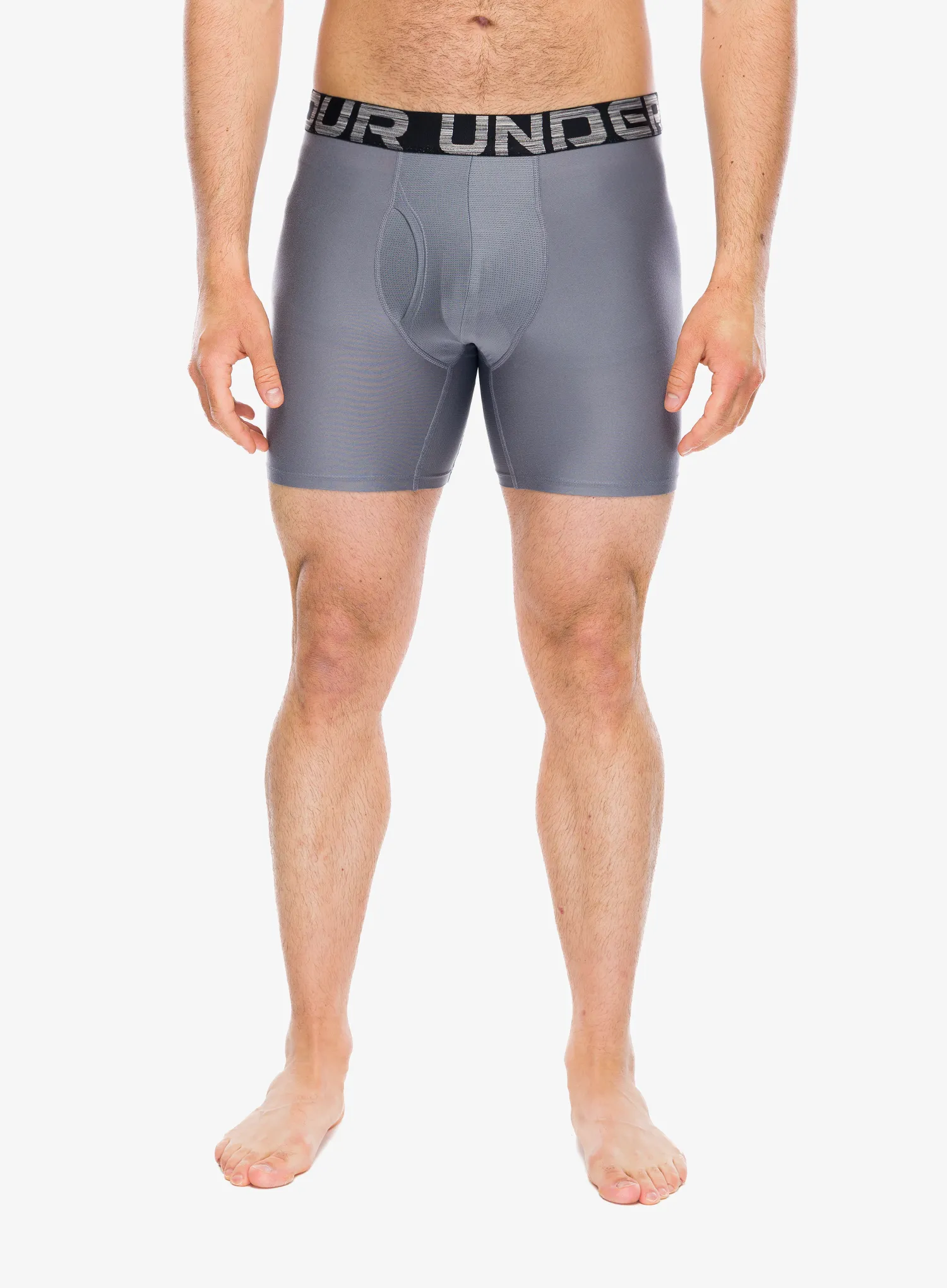 Boksarice Under Armour Performance Tech Novelty 6in 3PK - wham blue/black/titan gray