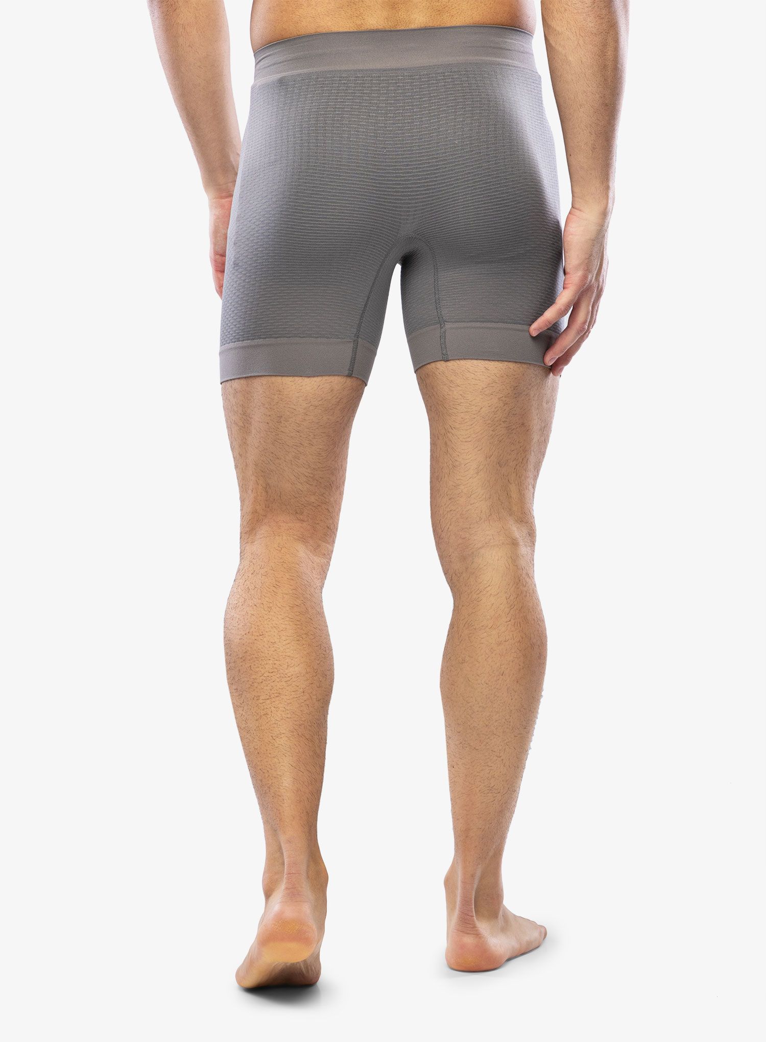 Moške boksarice Brubeck Base Layer Boxer Shorts - grey