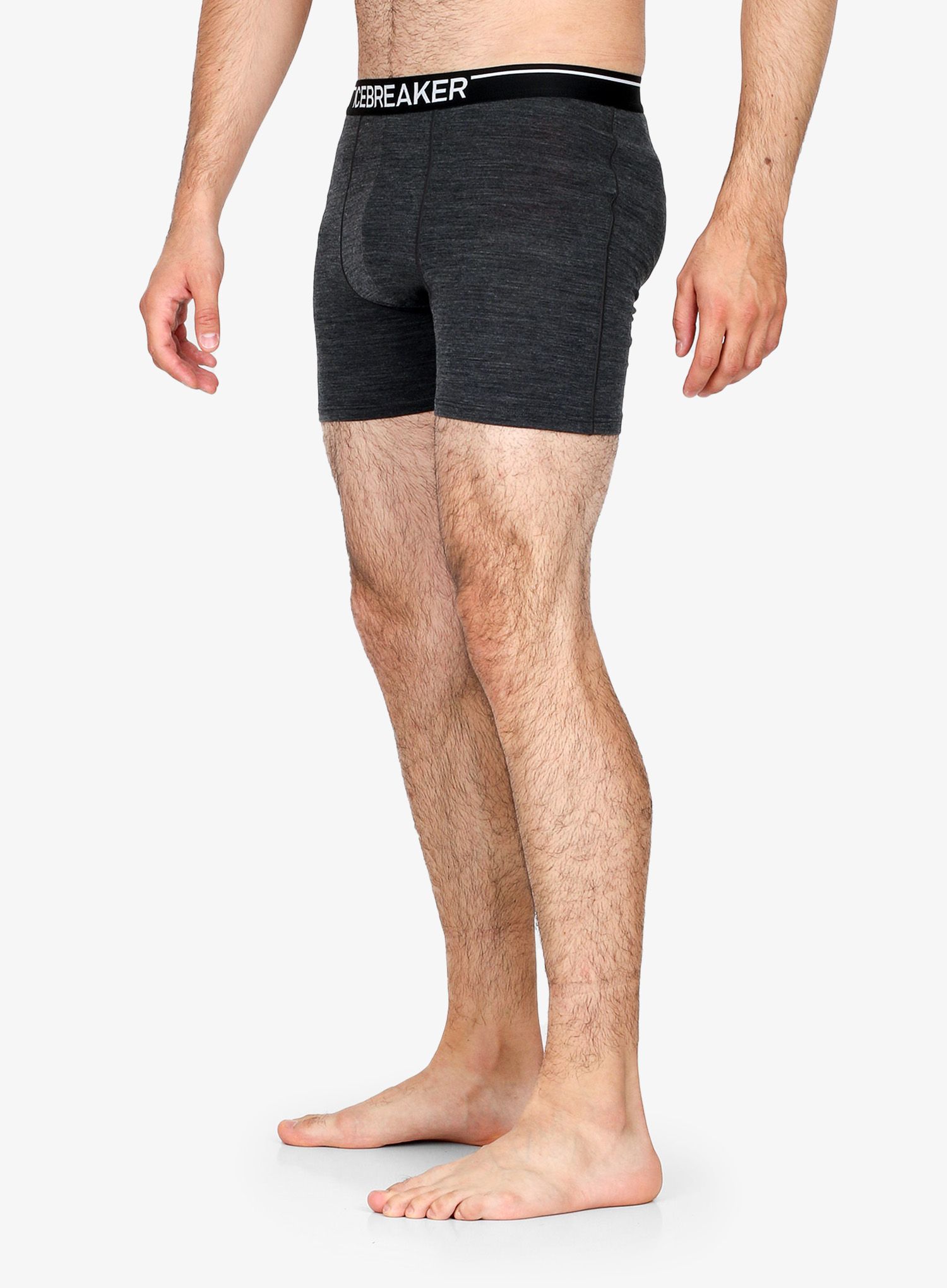 Moške boksarice Icebreaker Anatomica Boxers - jet heather