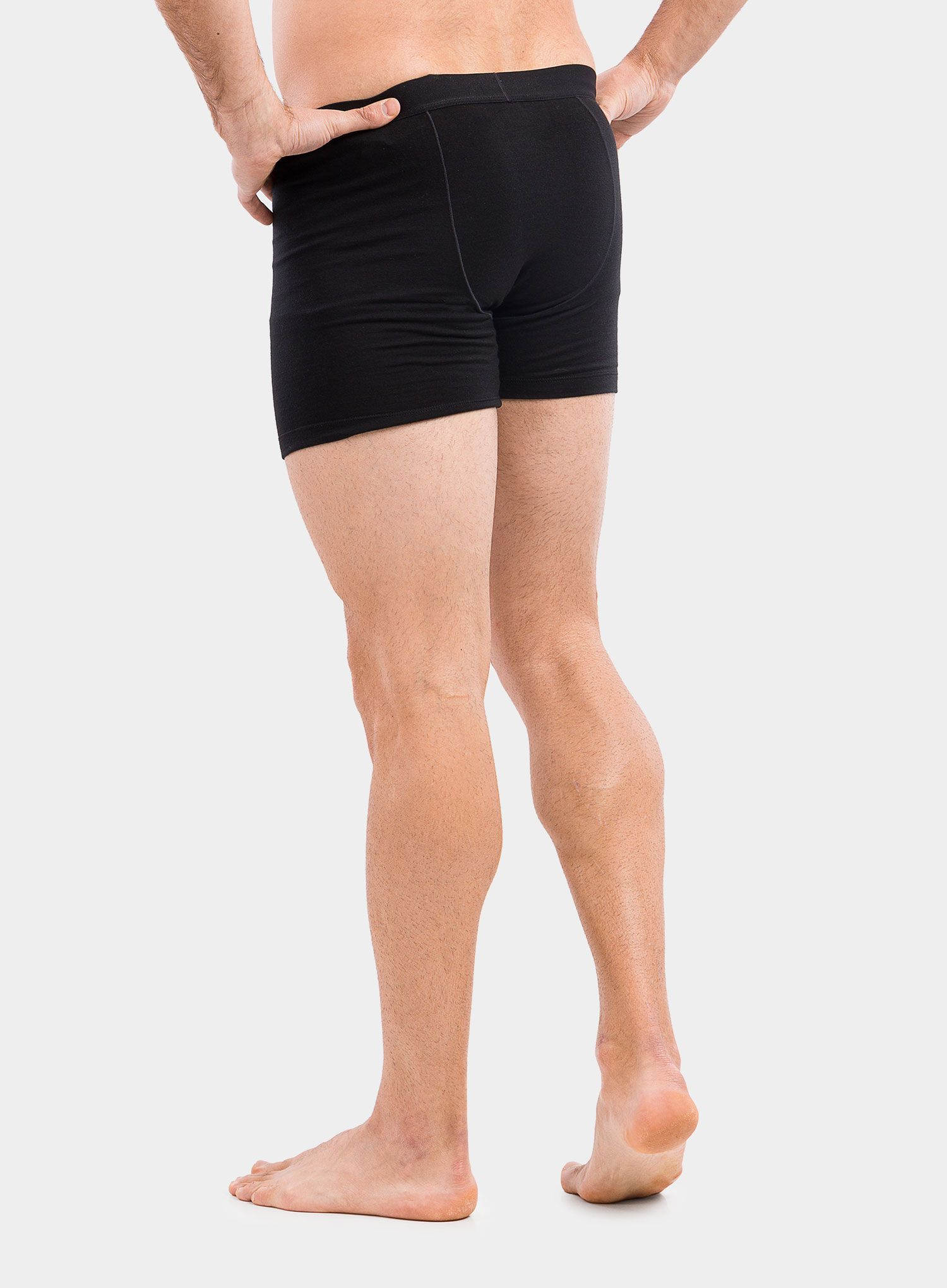 Moške boksarice Icebreaker Anatomica Cool-Lite Boxers - black