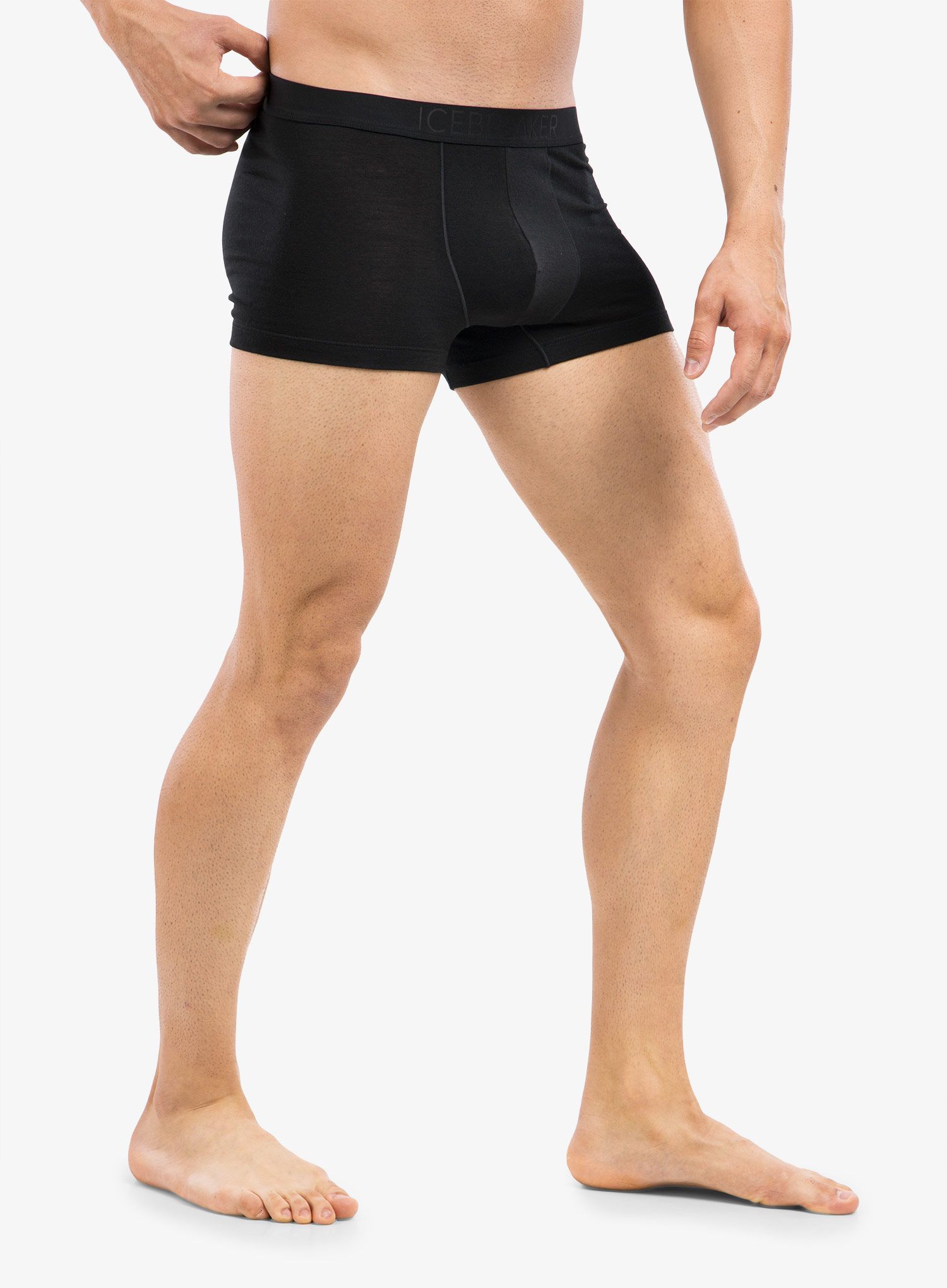 Moške boksarice Icebreaker Anatomica Cool-Lite Trunks - black