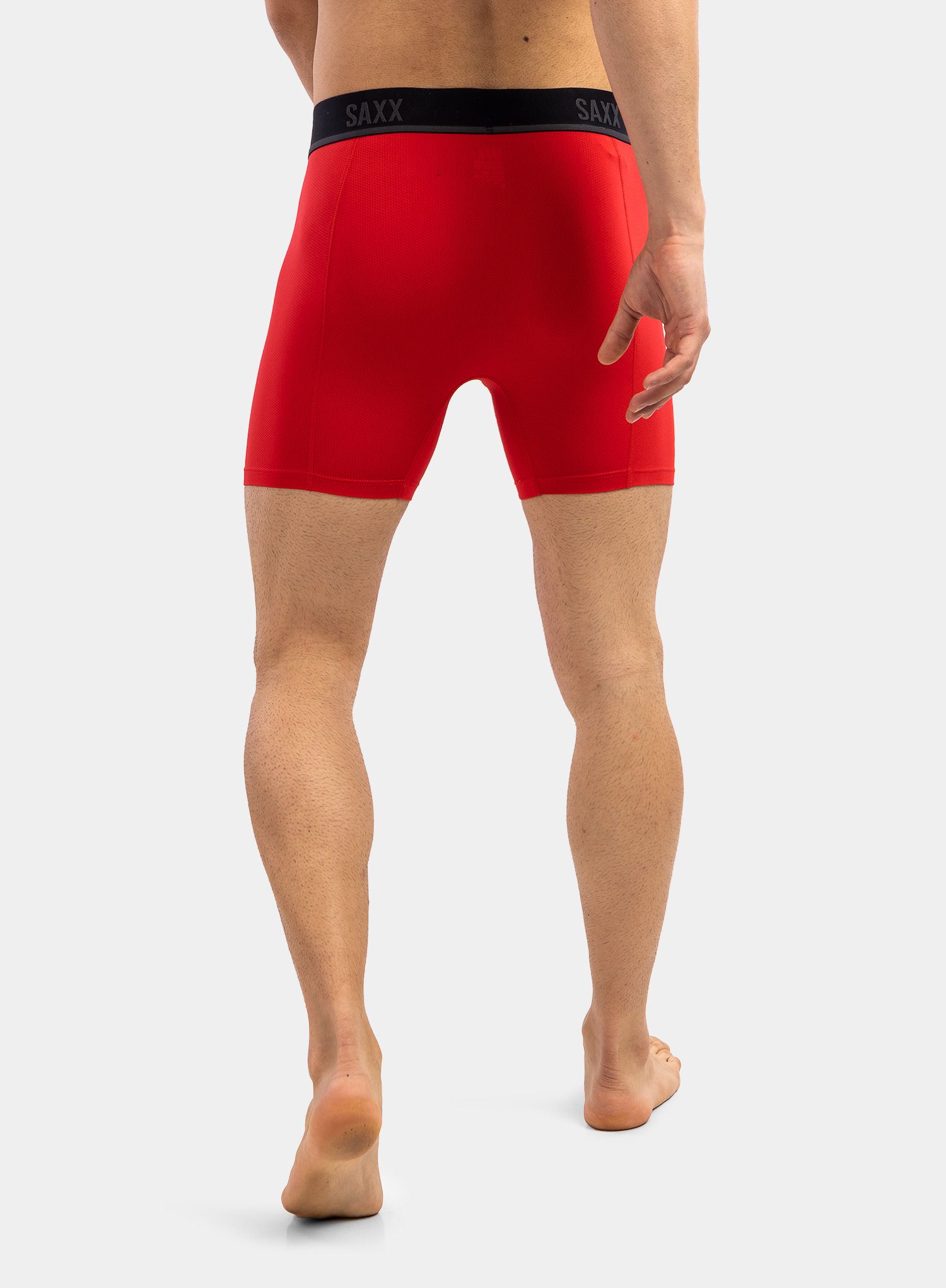 Moške boksarice SAXX Kinetic HD Boxer Brief - red