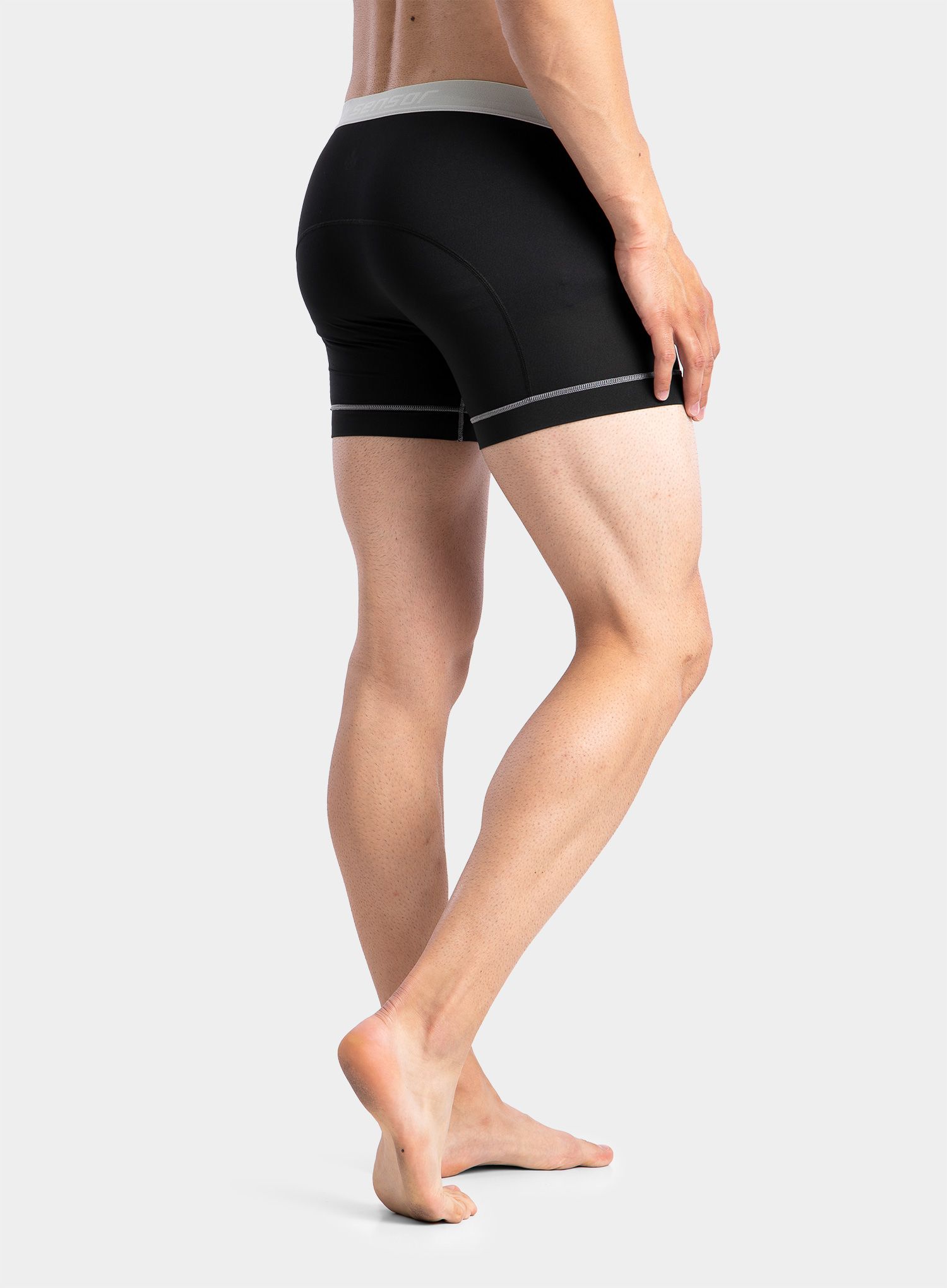 Moške boksarice Sensor Coolmax Fresh 3-Pack Boxers - black/saphire/blue