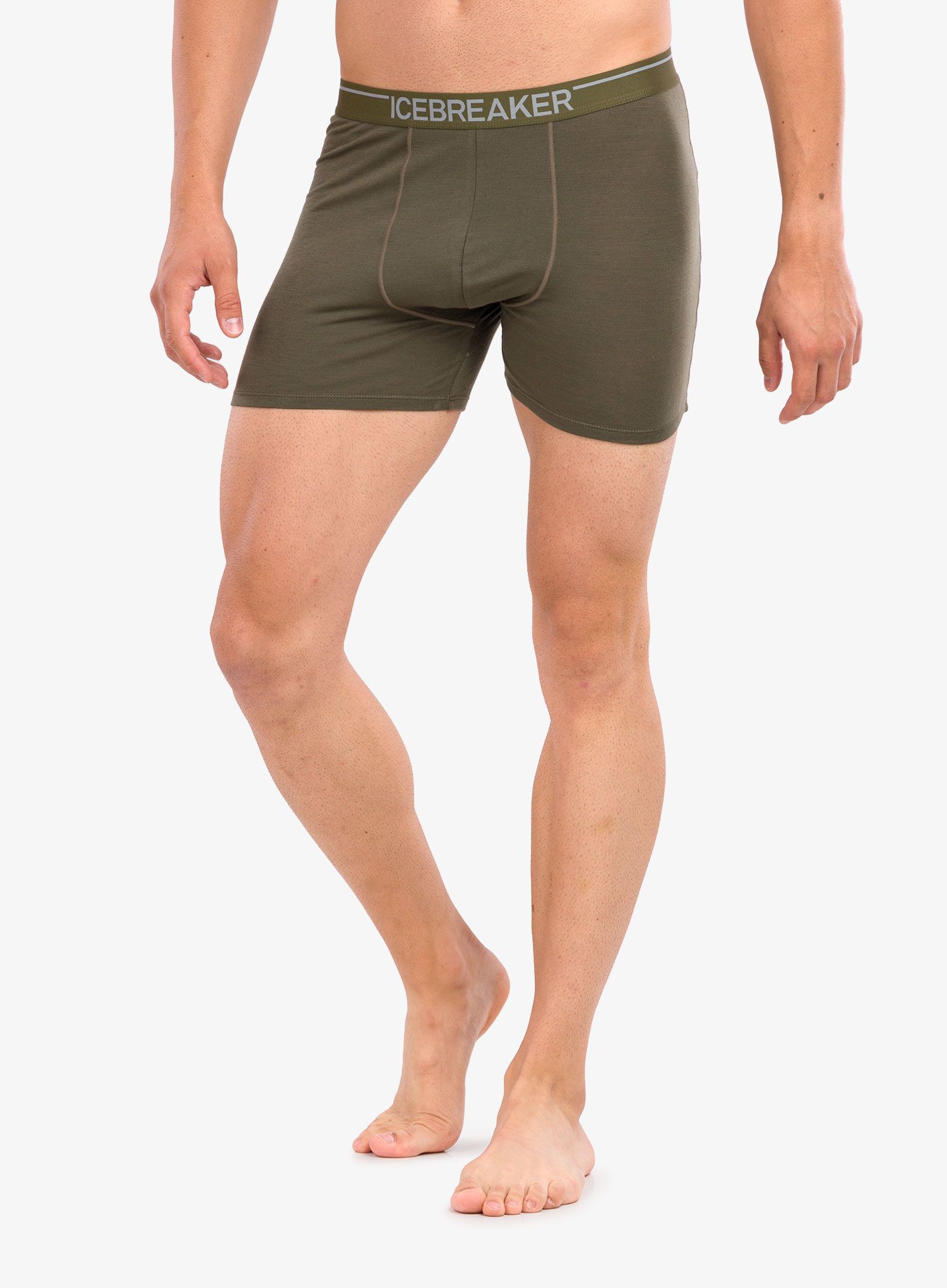 Boksarice Icebreaker Anatomica Boxers - loden