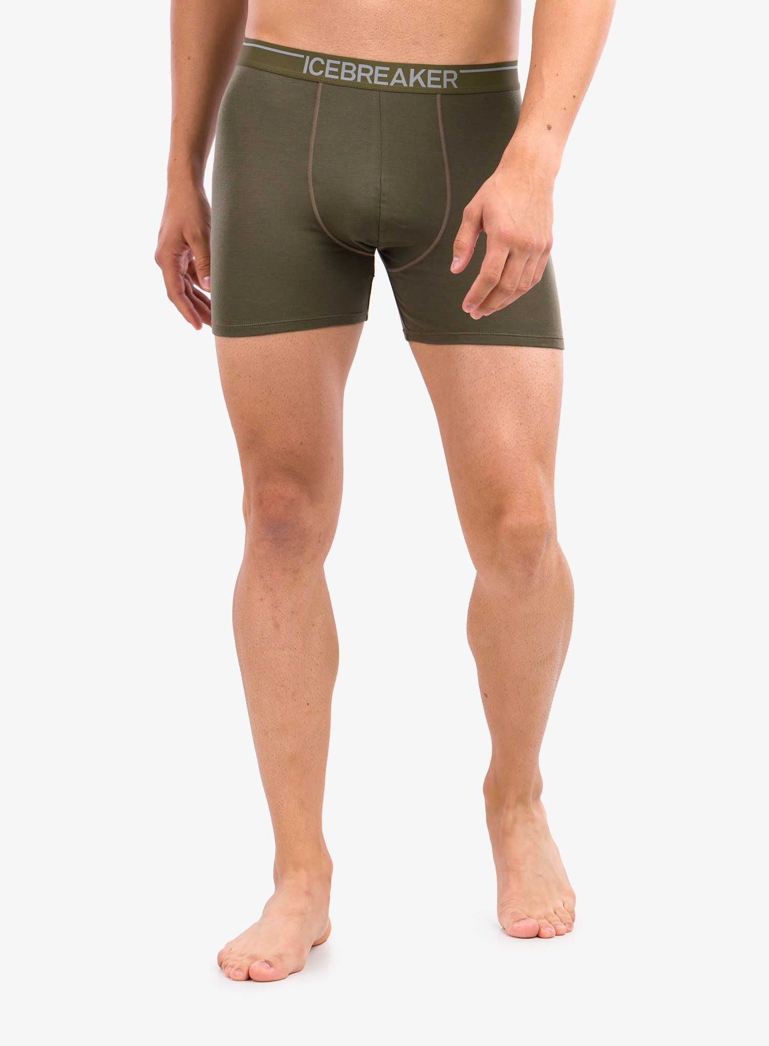 Boksarice Icebreaker Anatomica Boxers - loden
