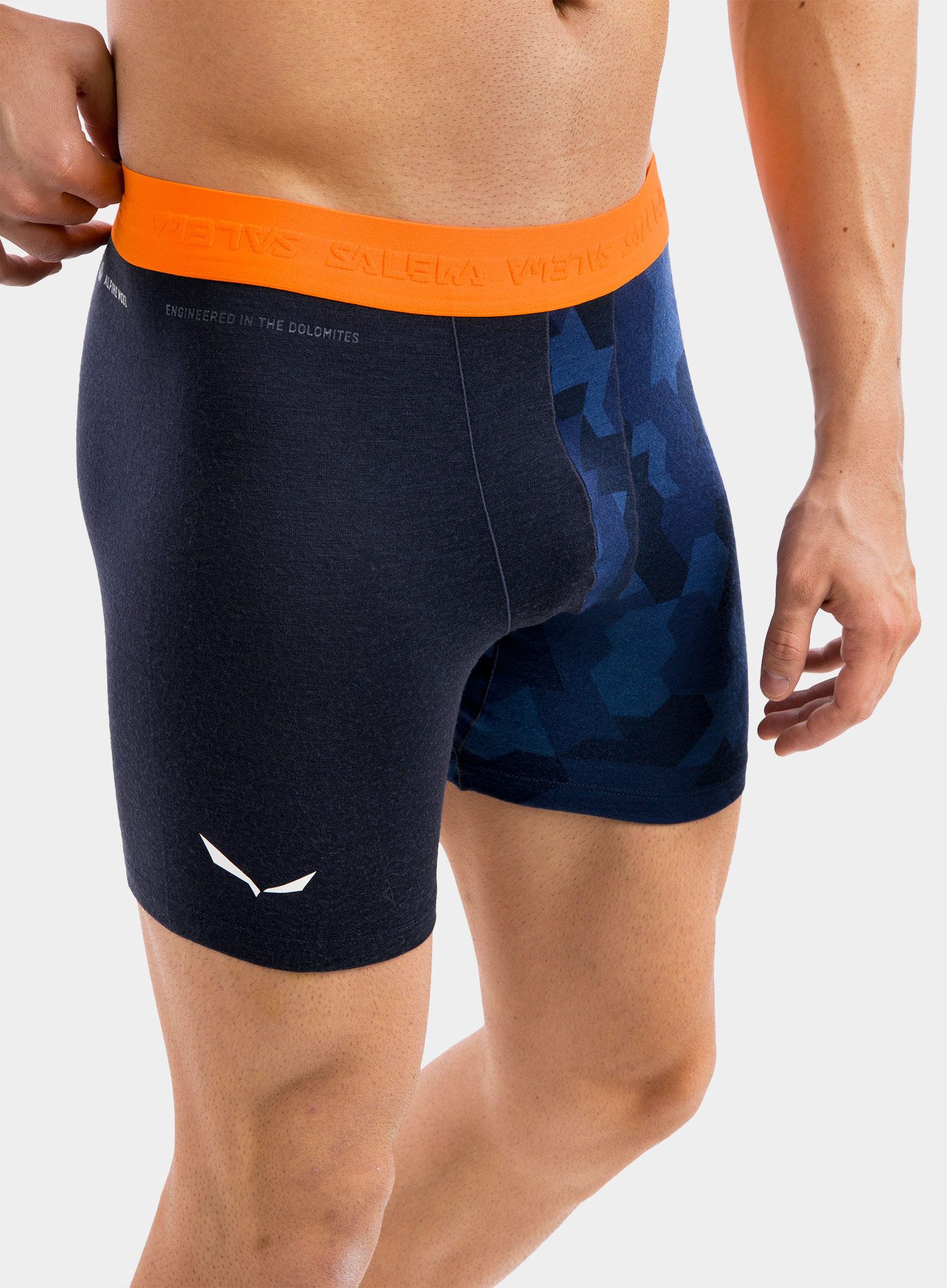 Boksarice Salewa Cristallo Warm Amr Boxer - navy blazer