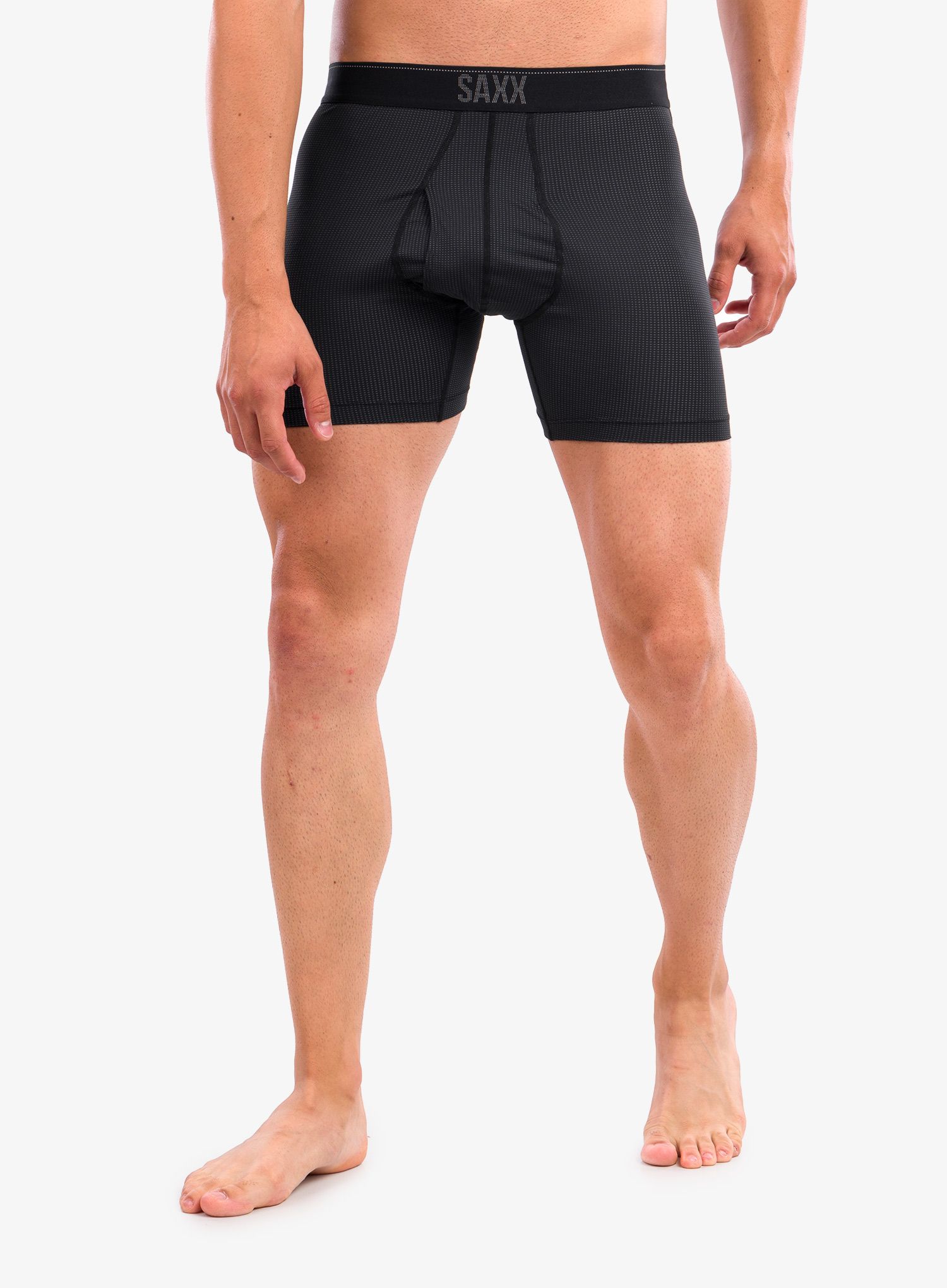 Boksarice Saxx Quest Boxer Brief Fly - black II