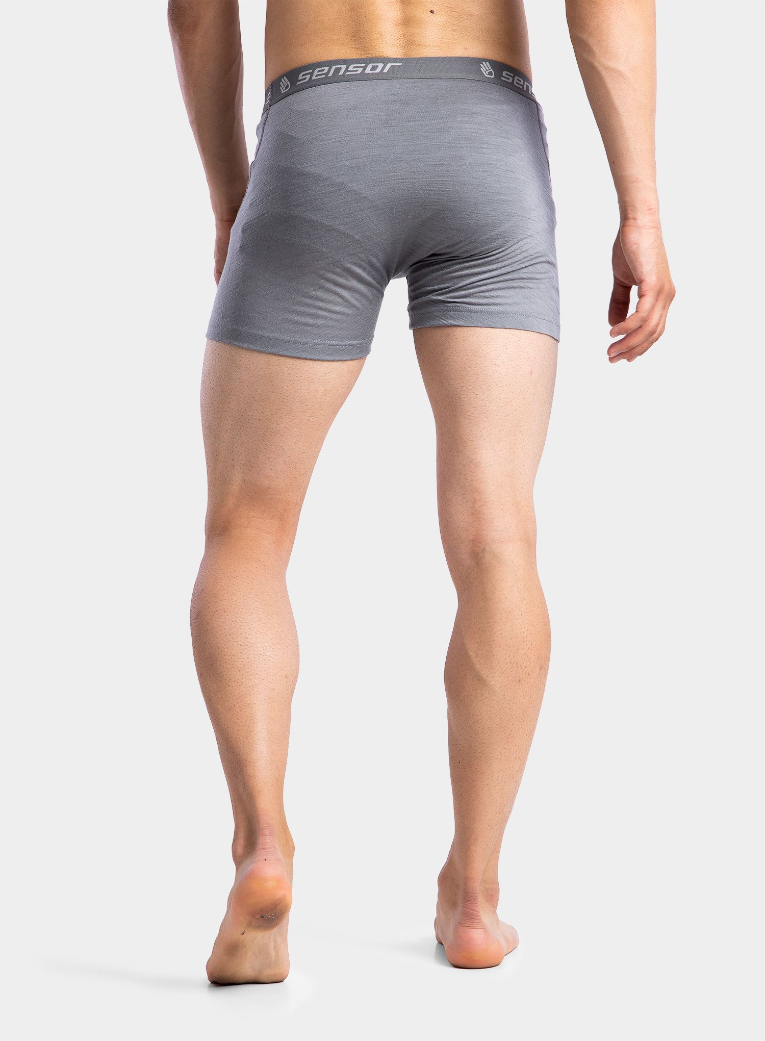 Boksarice Sensor Merino Active Boxers - grey